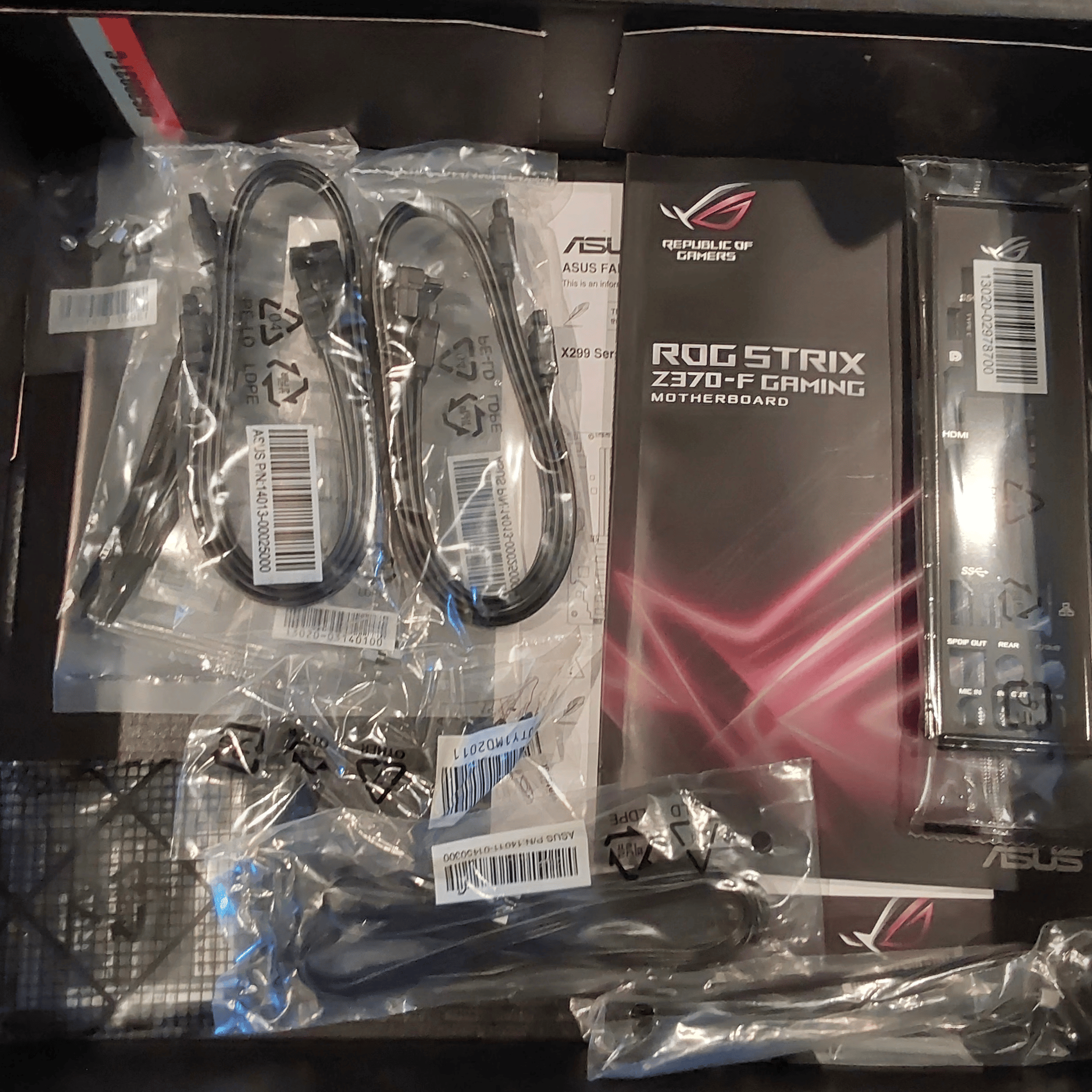 NEW Asus ROG STRIX Z370-F GAMING ATX LGA1151 Motherboard (Intel 8th & 9th Gen CPUs)