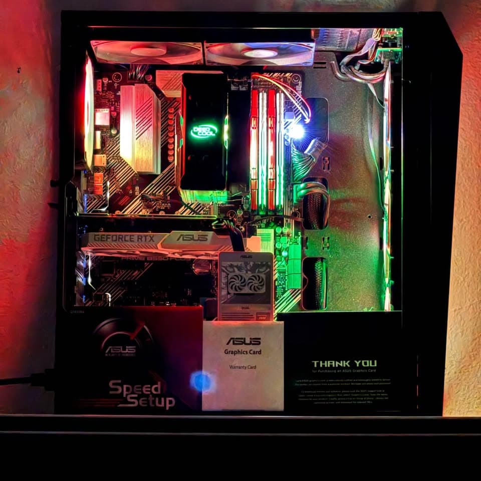 🔥 Custom Gaming PC - RTX 3060, Ryzen 5 3600, 32GB RAM, 1TB SSD 🔥