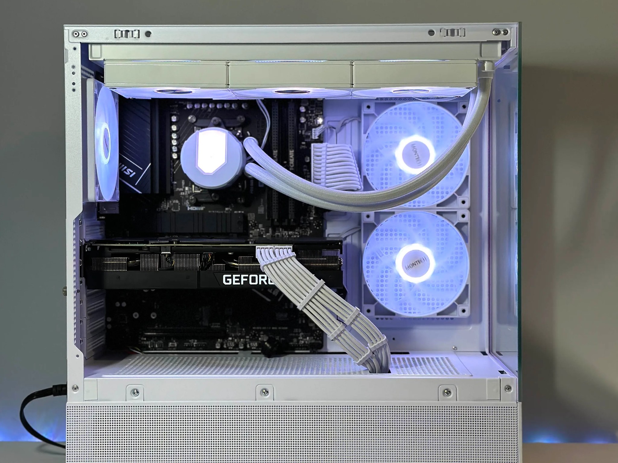 White Gaming PC | Ryzen 5 7600X | RTX 3080 10GB | 32GB RAM | 1TB SSD | WIFI |