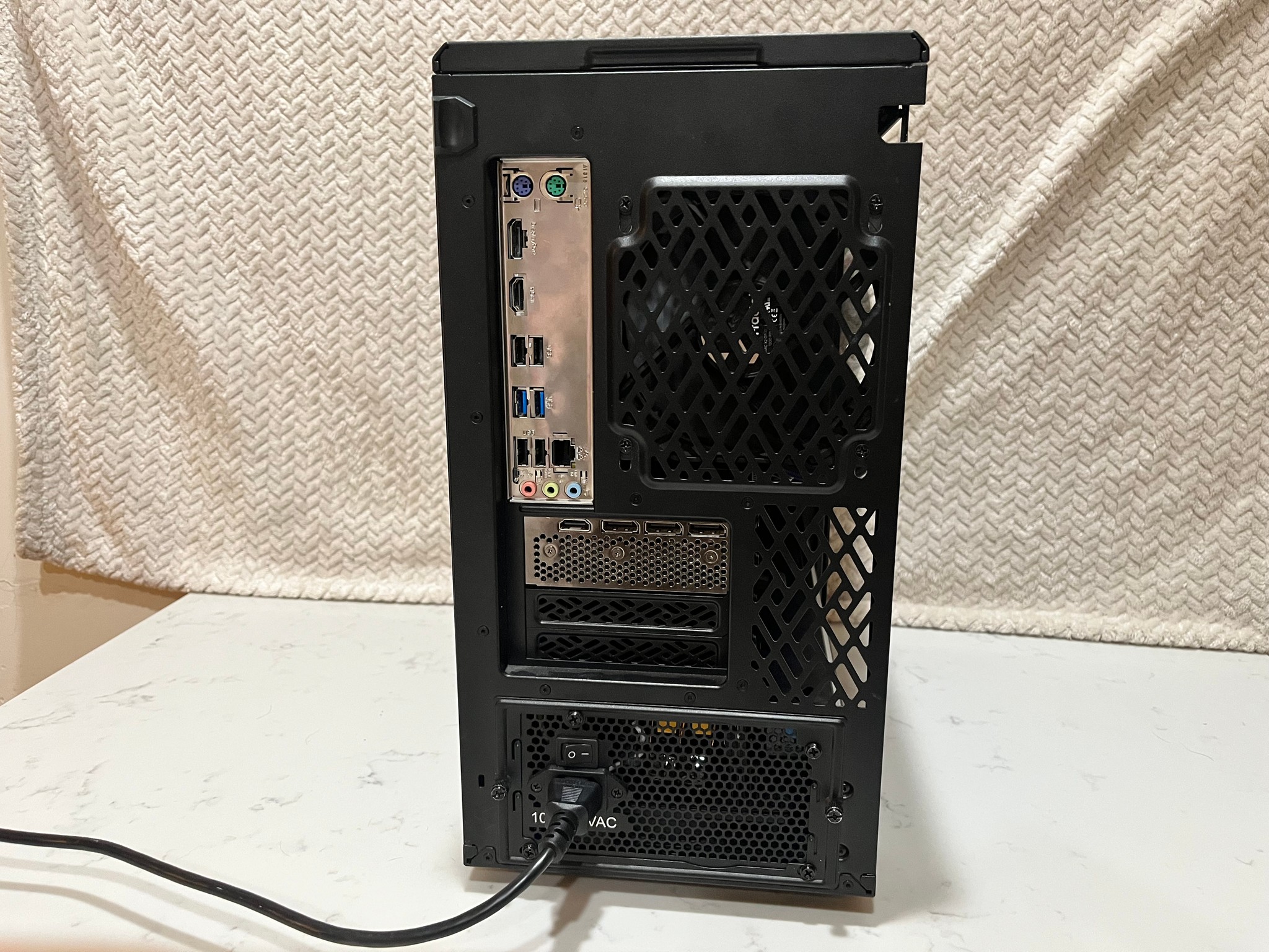 i7-8700 + RTX 3060 Ti | Stealth Black Performance PC | High-End Cooling