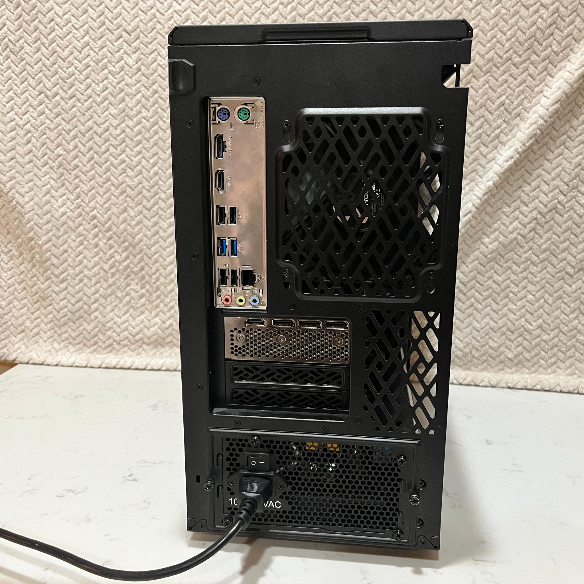 i7-8700 + RTX 3060 Ti | Stealth Black Performance PC | High-End Cooling