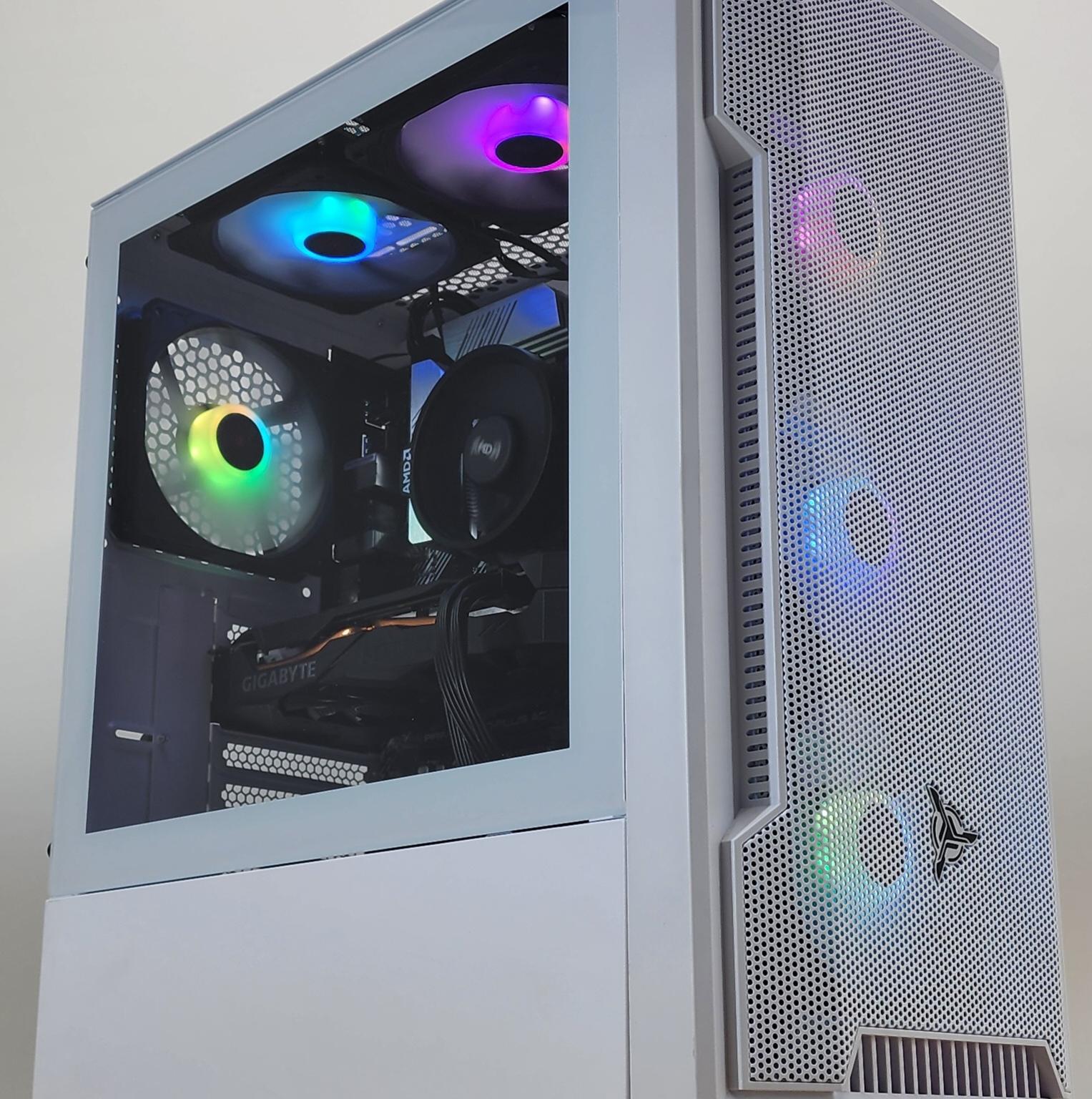 Gaming PC Ryzen 5 5500 16GB RAM 512GB SSD RTX 2060 12GB Windows 11 Computer