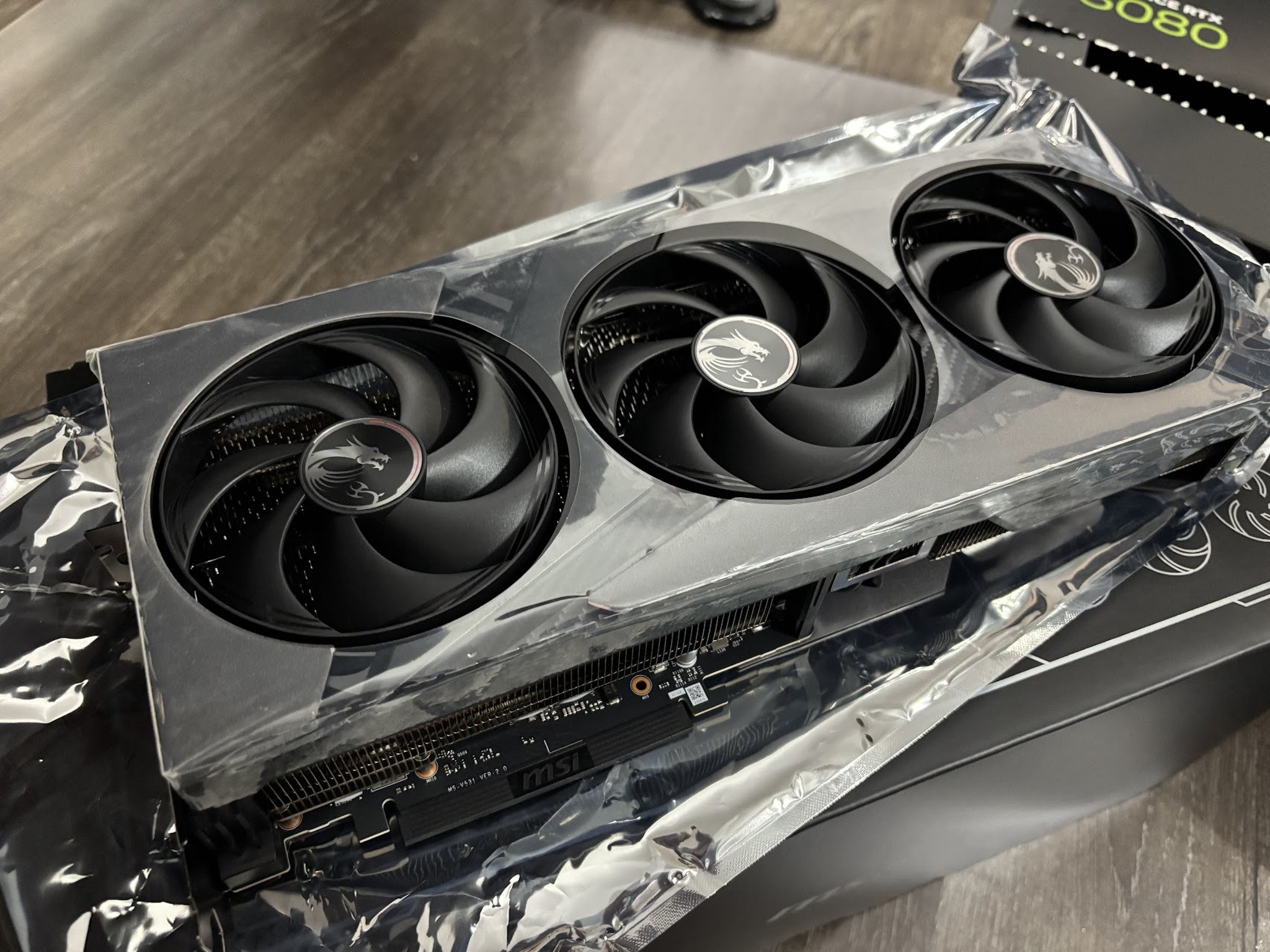 RTX 5080 MSI Vanguard SOC Launch Edition