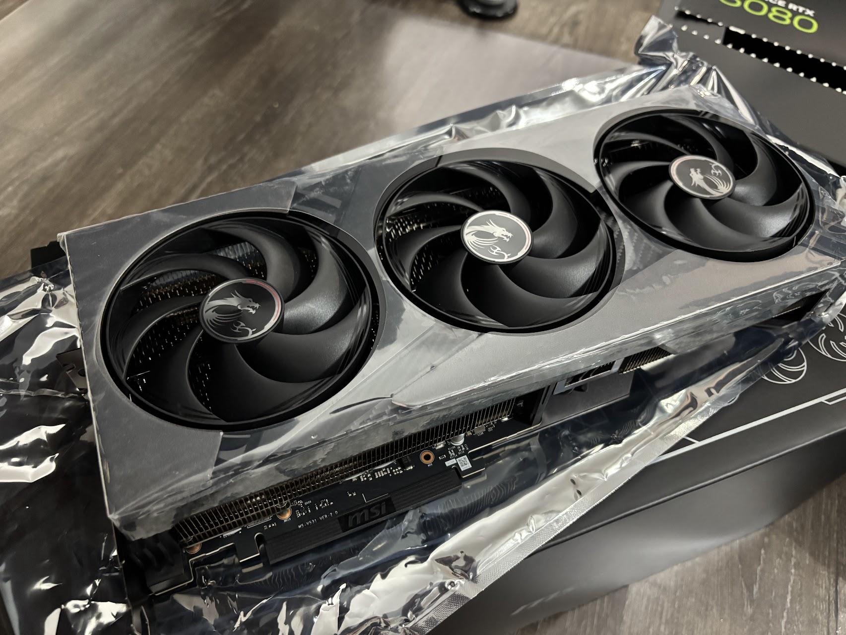 RTX 5080 MSI Vanguard SOC Launch Edition