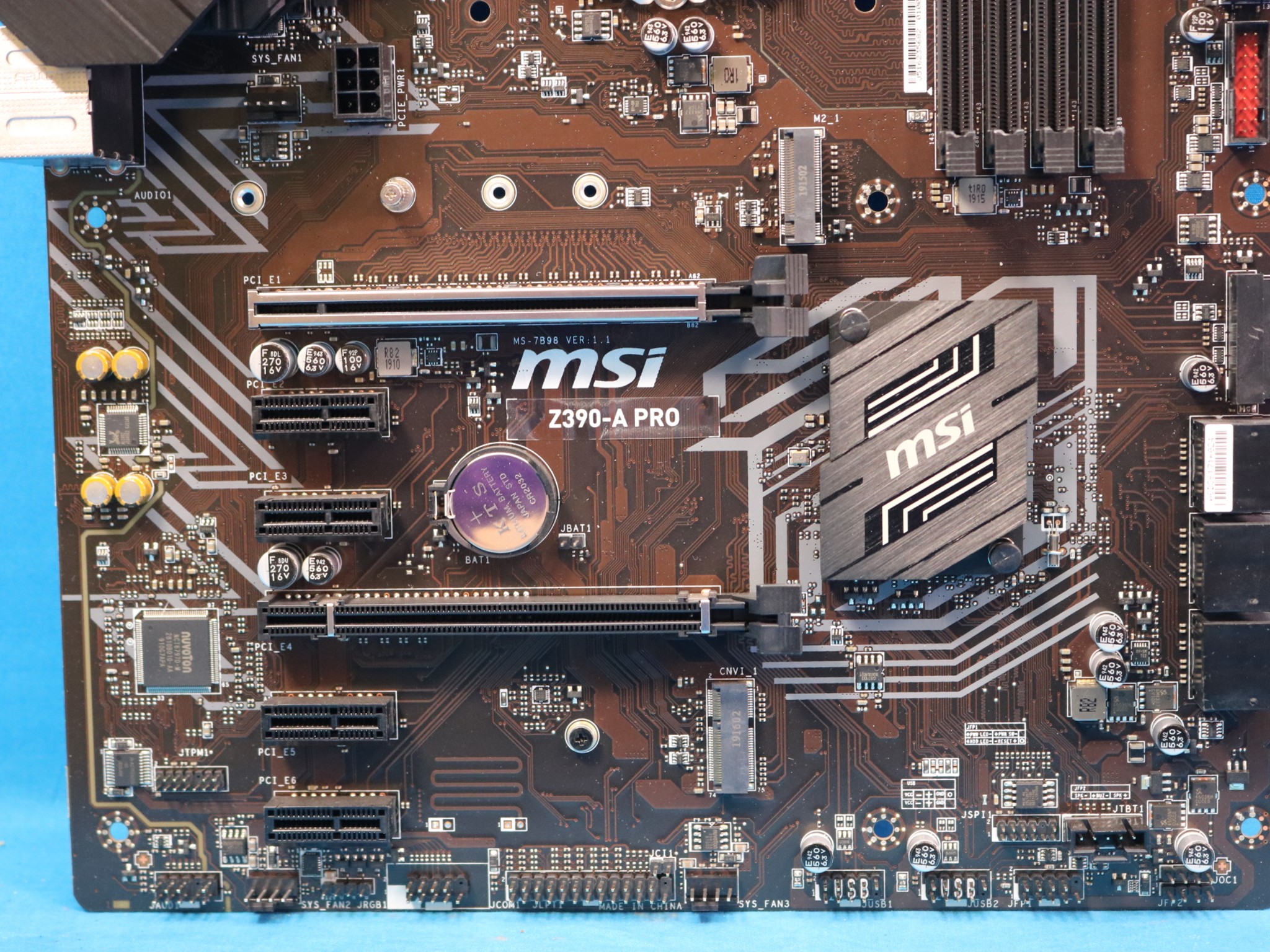 MSI Z390-A PRO Intel LGA1151/Socket H4 DDR4 ATX Desktop Motherboard No I/O Shield - 4142962189