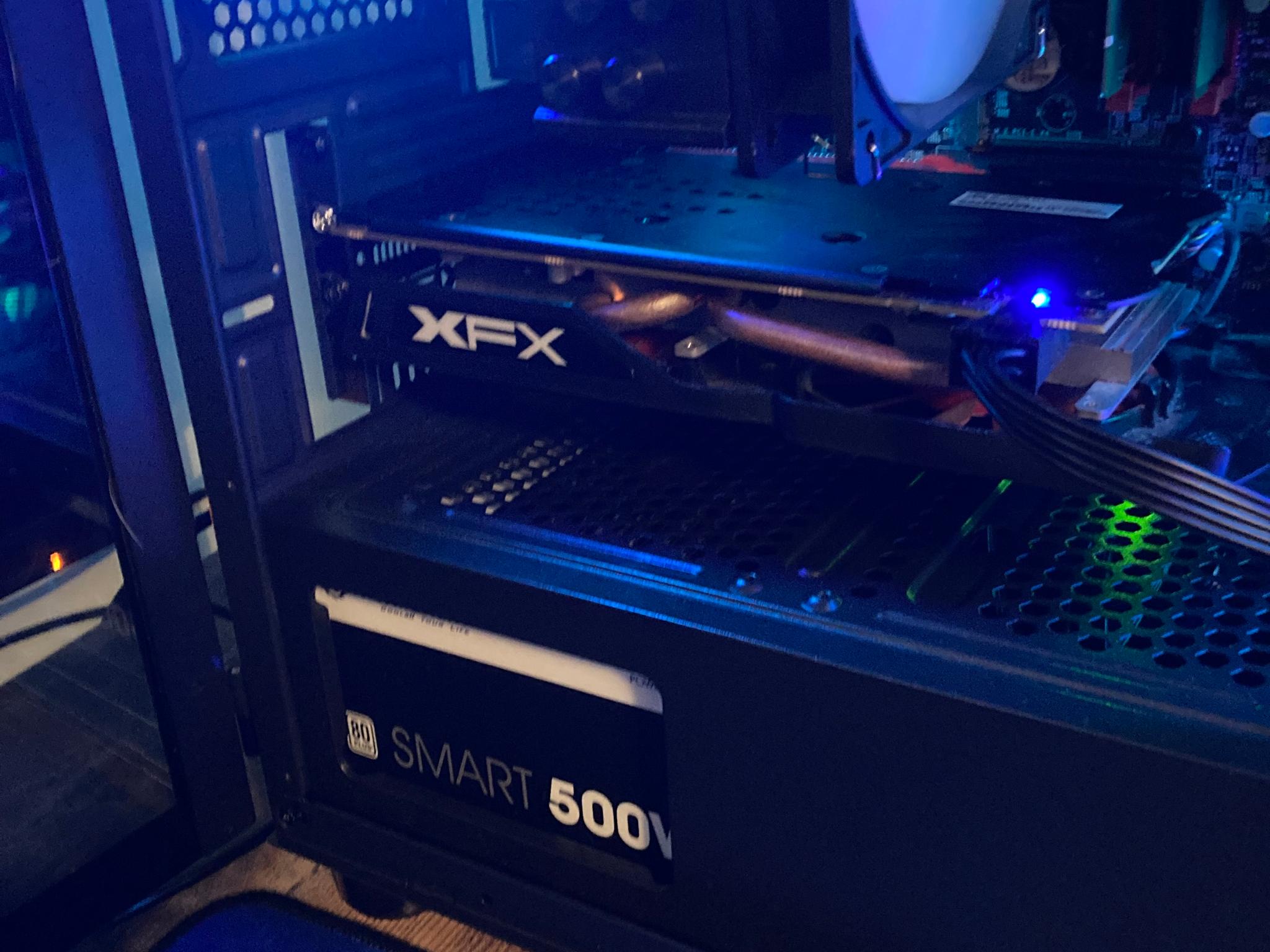 🔥 1080P GAMING PC – i7-6700 / RX 570 4GB / 256GB SSD / ARGB RGB Case / Win10 Pro 🔥