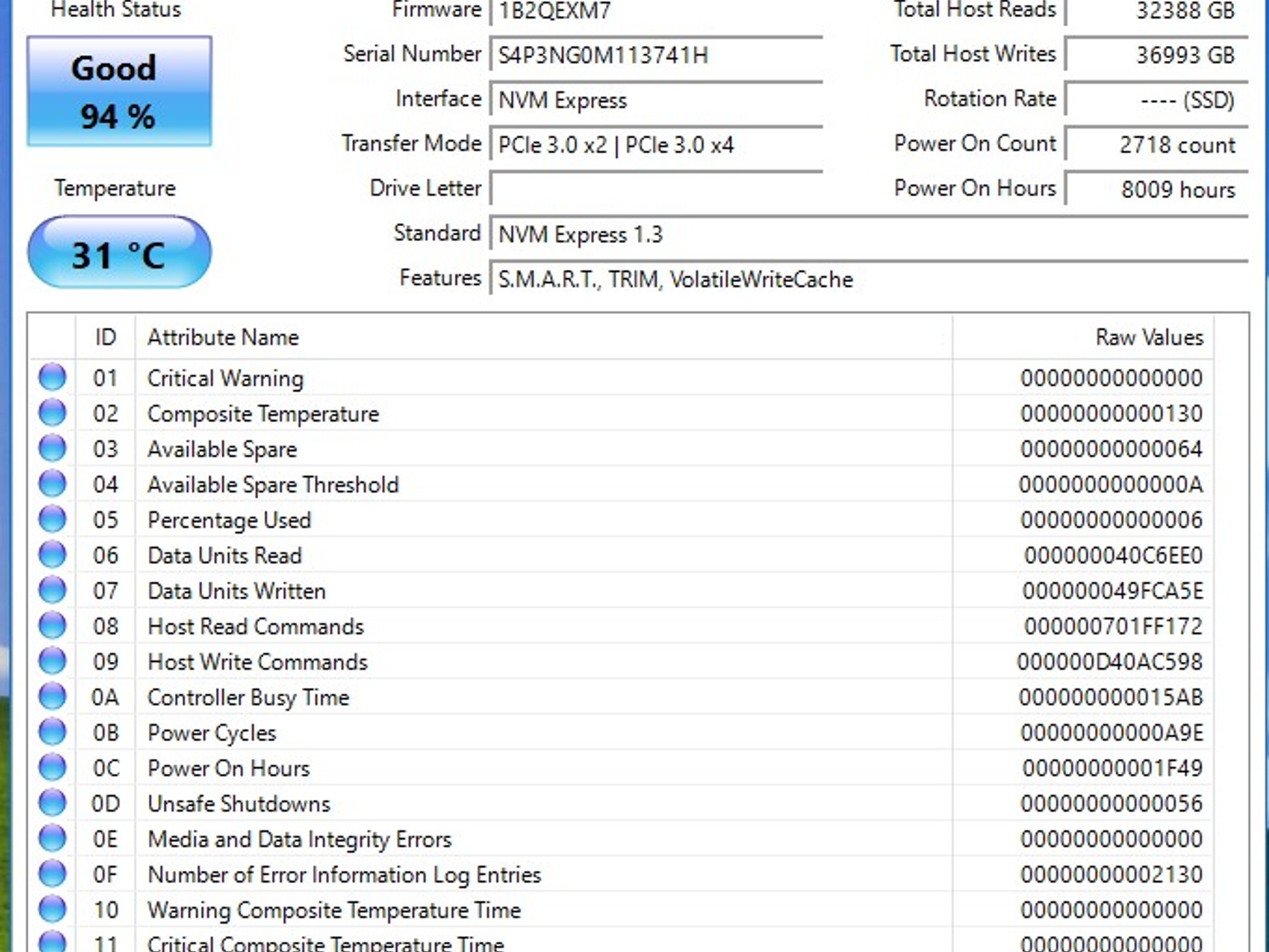 Samsung 970 EVO Plus 250GB NVMe M.2 with Windows 11 Pro - Boot Drive