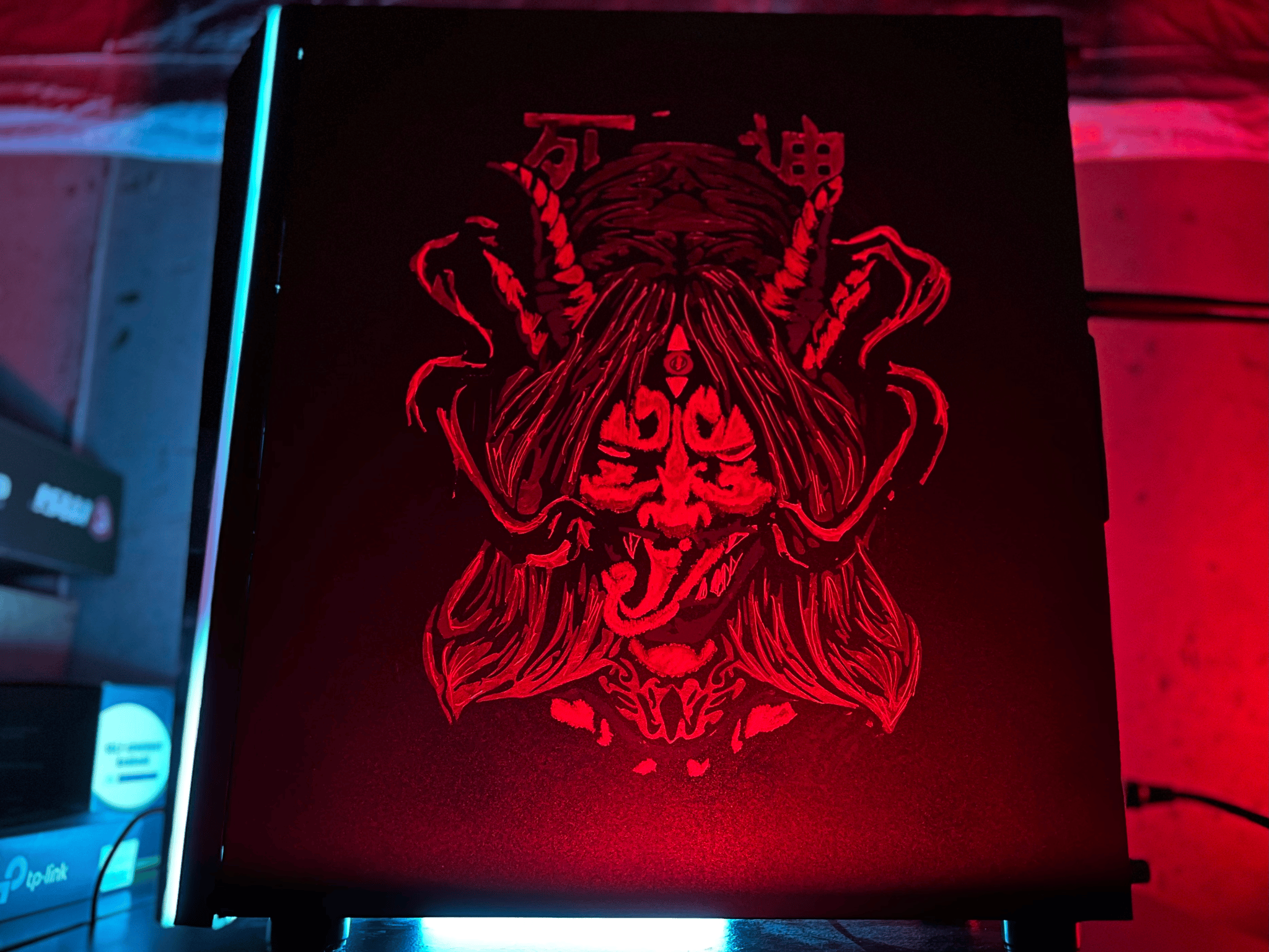 (CLEARANCE SALE) Daitengu (大天狗) 👺👺 || Core i5-12600KF/RTX 3080 Themed PC and Keyboard Bundle