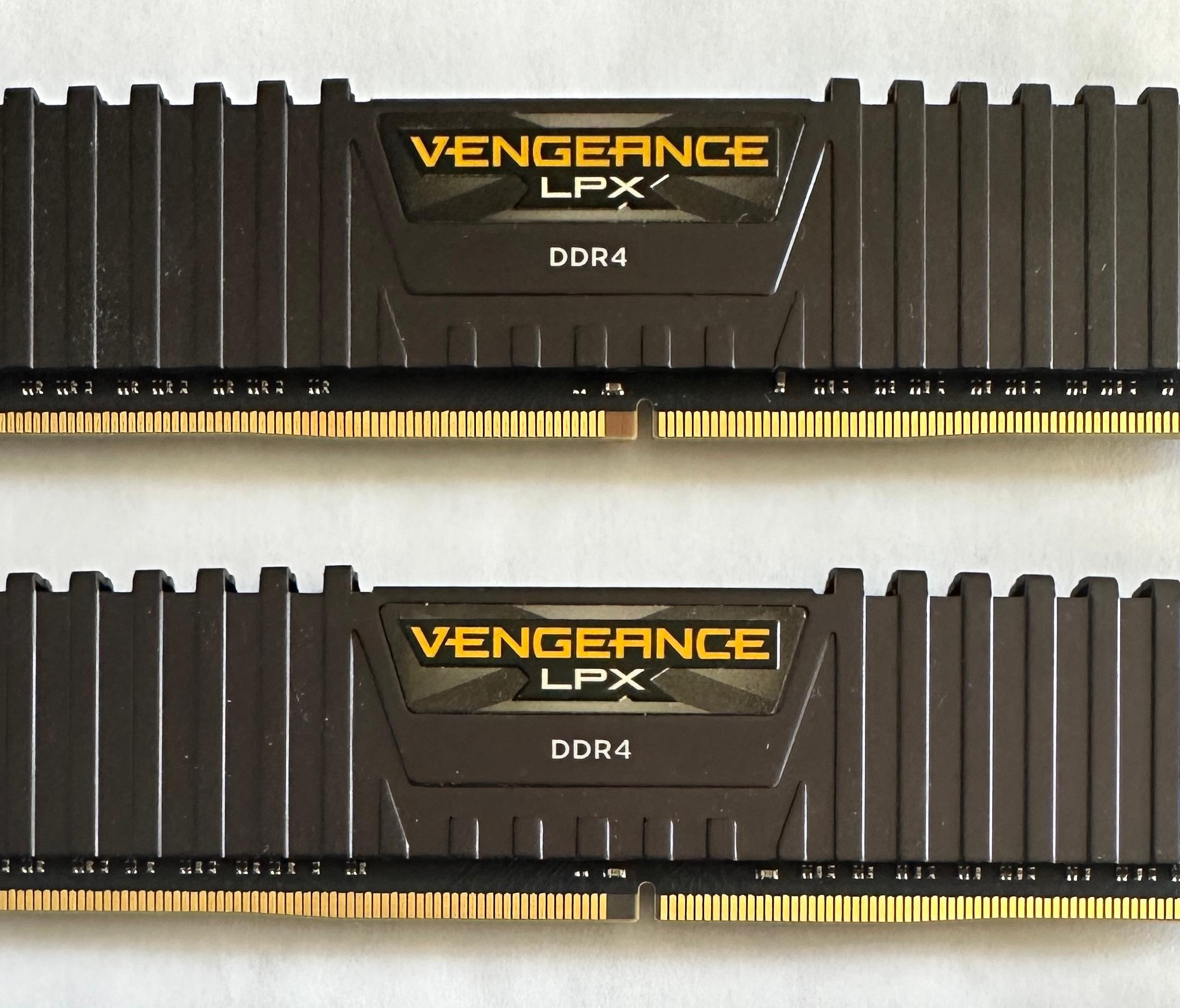 Corsair Vengeance 16 GB (2x 8 GB) LPX DDR4 Ram, 3200 MHz, 2 Sets In Stock