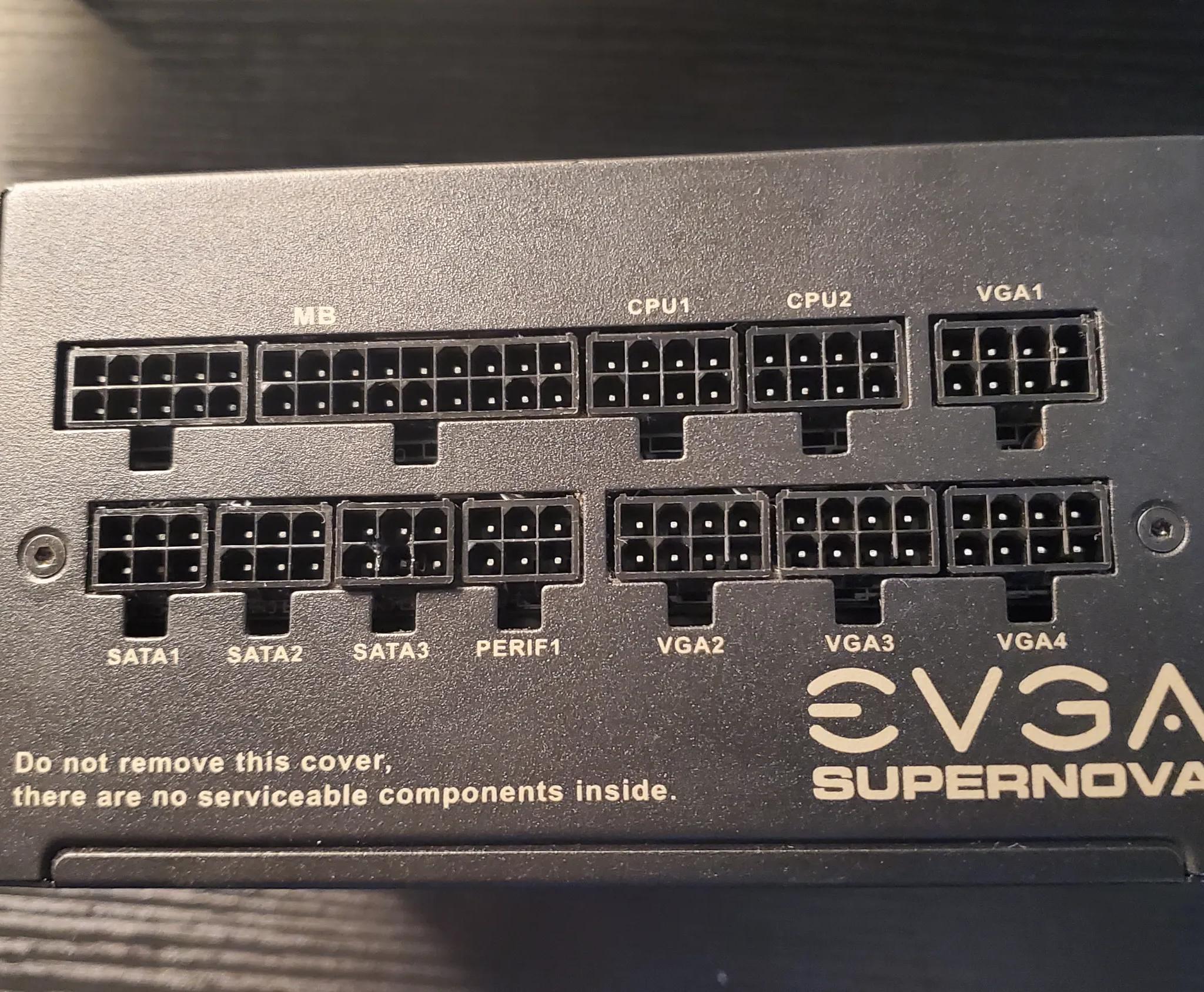 EVGA 850W B3 SUPERNOVA GOLD RATED MODULAR PSU