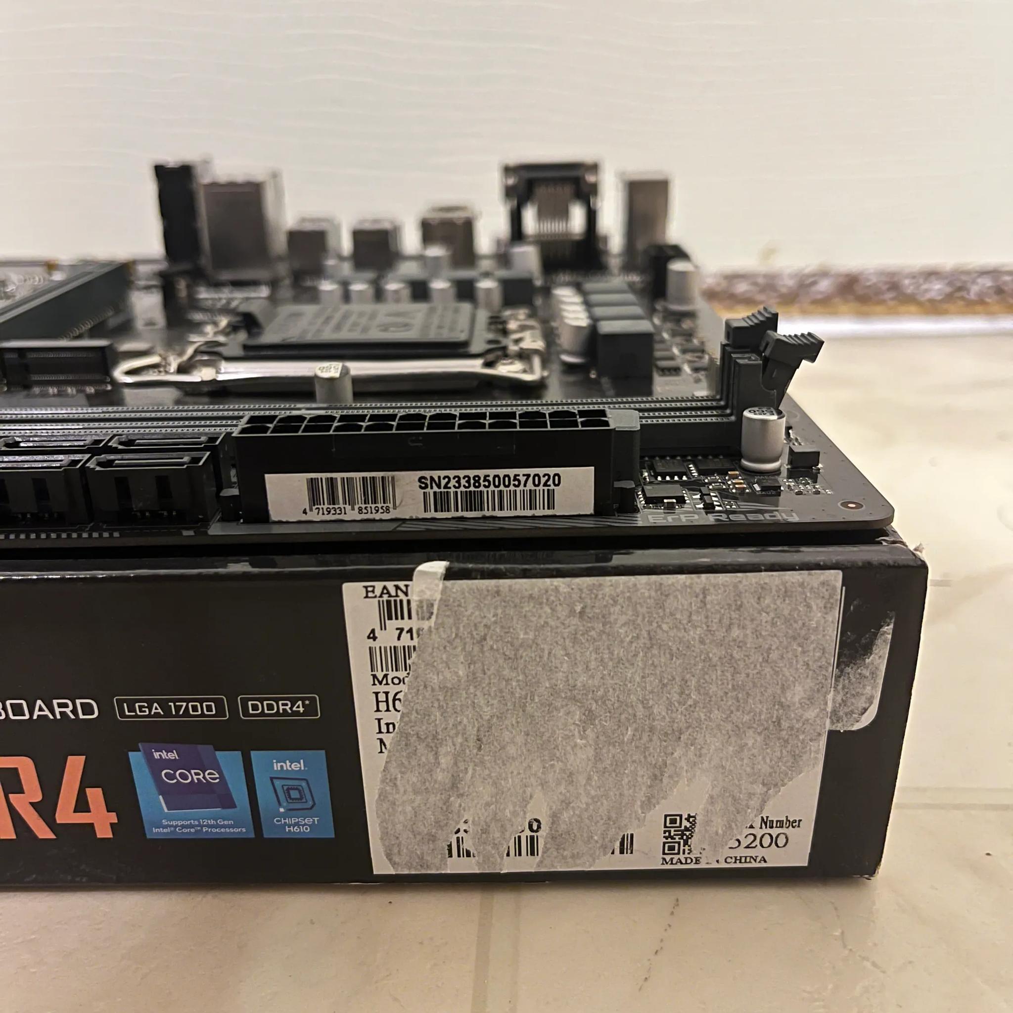 GIGABYTE H610M S2H V2 DDR4 (LGA 1700/ Micro ATX/ DDR4/ Single M.2/ PCIe 4.0/ USB 3.2 Gen1)