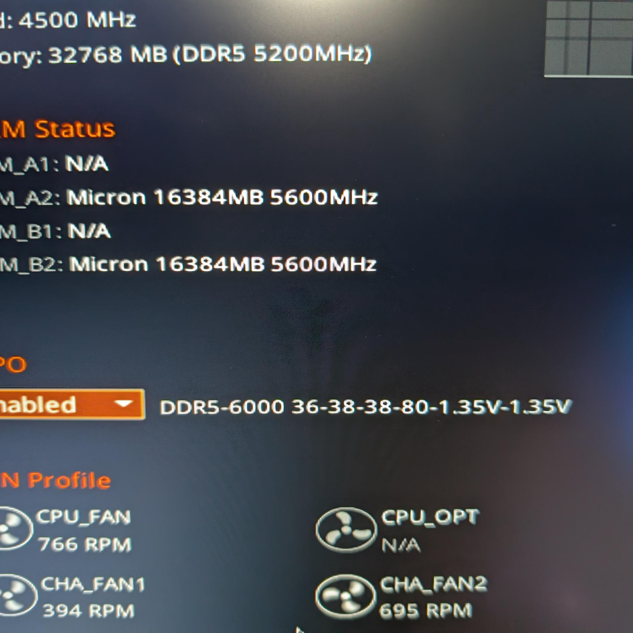 Crucial Overclocking 32GB (2x16GB) DDR5 6000 RAM