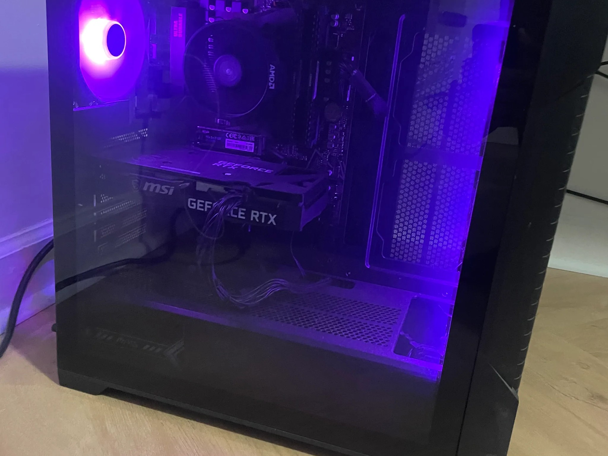 Ryzen 5600x, Nvidia 3060 Ti, 32 gb ram . Gaming beast PC (multiple RGB colors)
