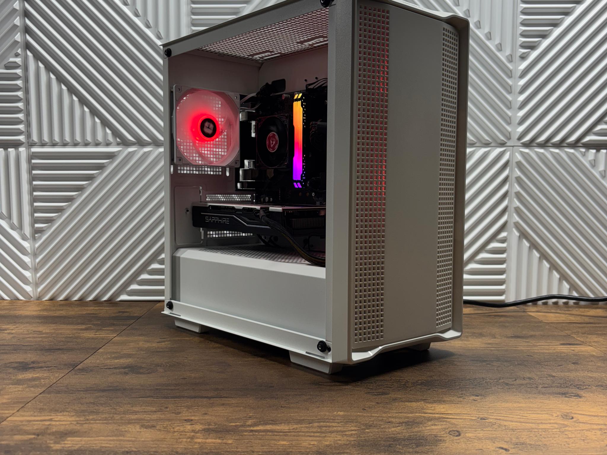 Ryzen 3 3100 + RX 570 4GB Gaming PC | 16GB RGB RAM | 1.24TB Storage | WiFi