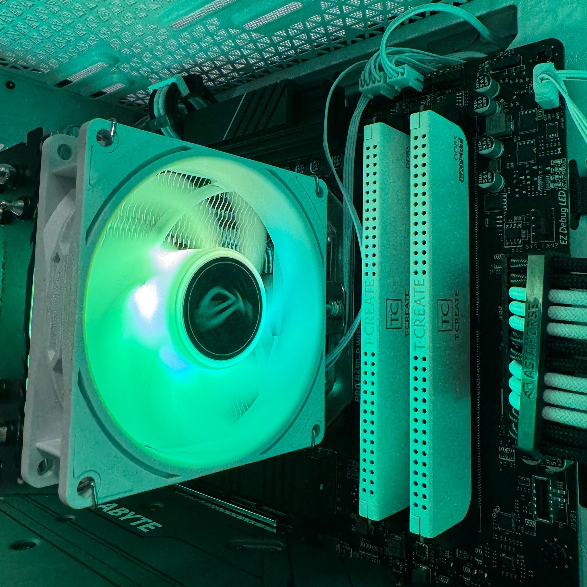 "The Golden Standard" Ryzen 5 7500f, Rx 7800xt, 32gb, WiFi gaming pc