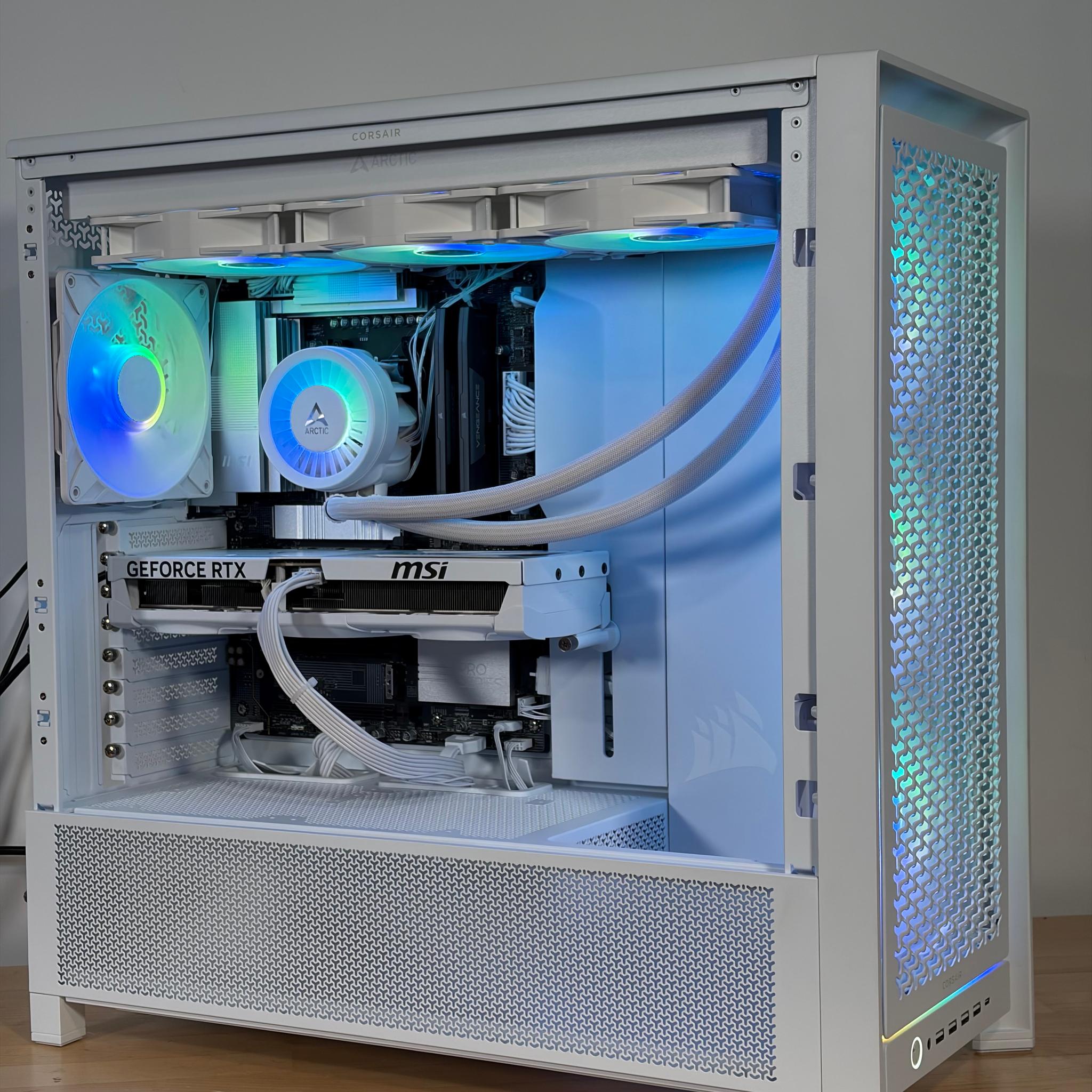 GeForce RTX 5080, Ryzen 7 9800X3D, 96GB RAM Gaming Beast