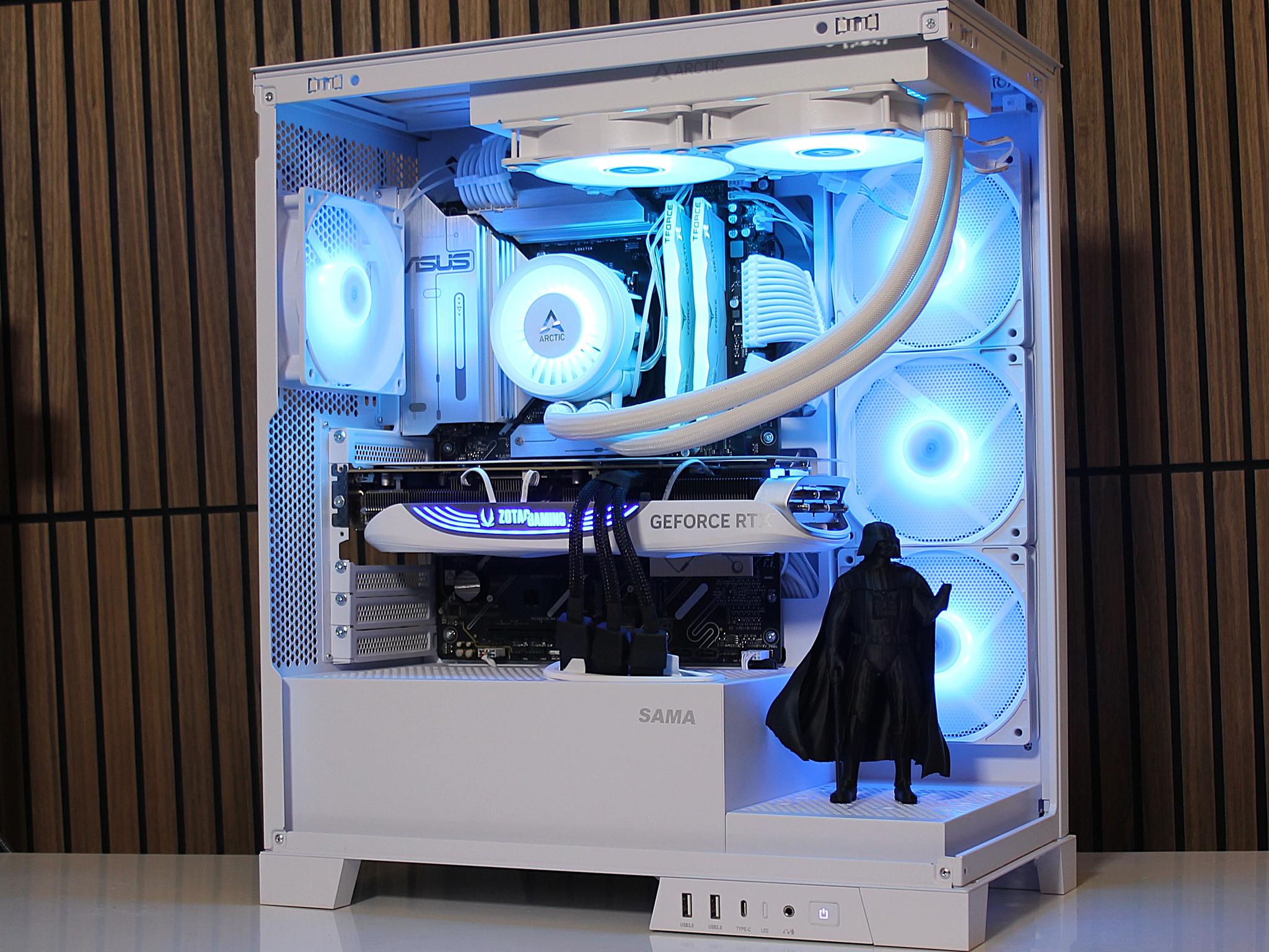 Whiteout | RTX 4080 Super  |Ryzen 7 7700 | 32GB DDR5 | 1TB NVME | Arctic | 850W platinum | WIFI BT