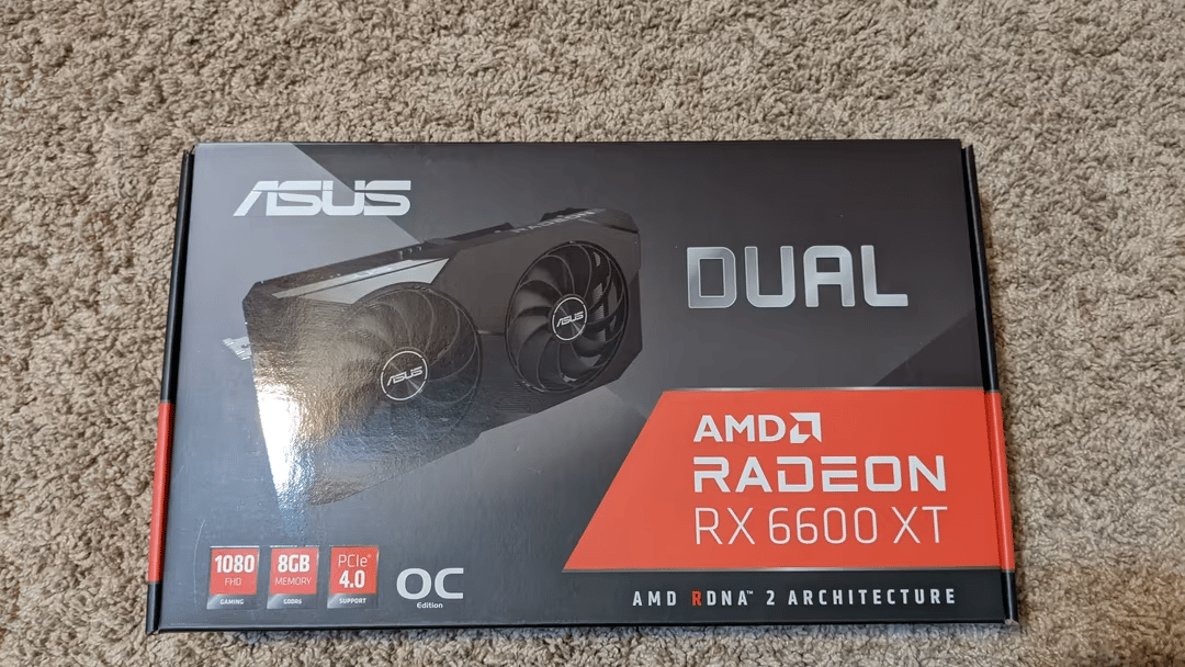 ASUS Dual Radeon RX 6600 XT 8GB