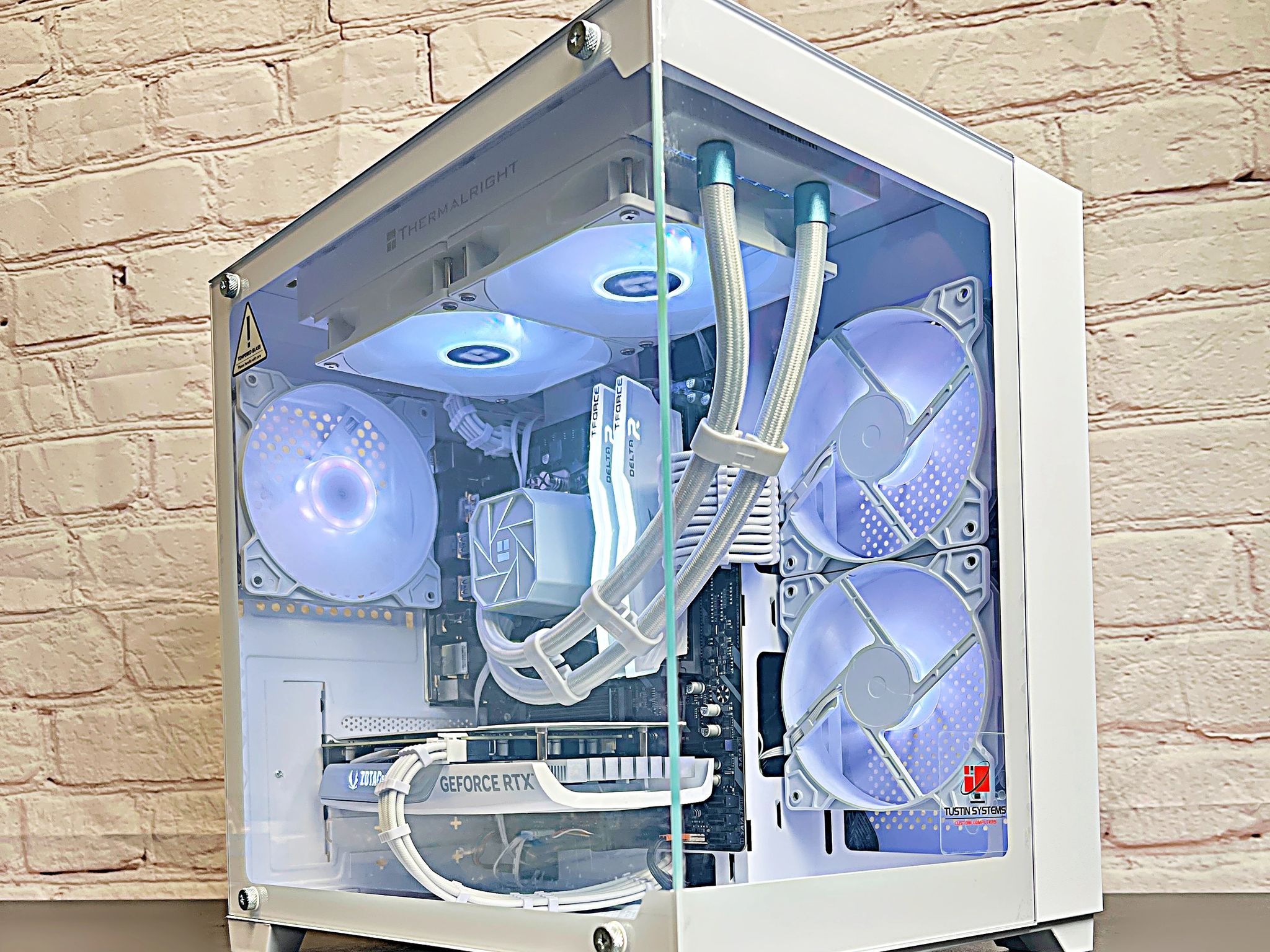 Liquid Cooled RTX 4060 Ryzen 5 5500 16GB RAM 1TB M.2 Gaming PC