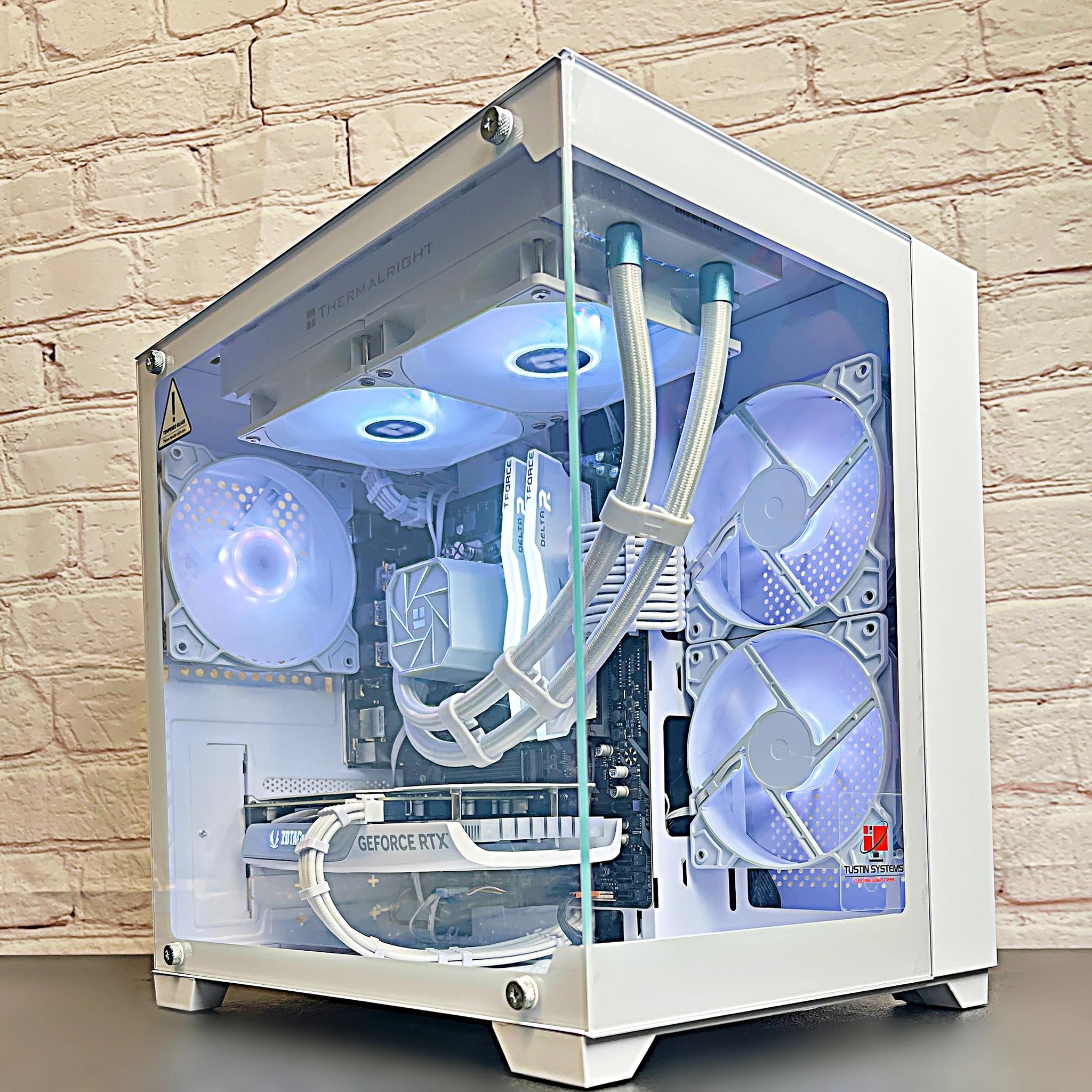 Liquid Cooled RTX 4060 Ryzen 5 5500 16GB RAM 1TB M.2 Gaming PC