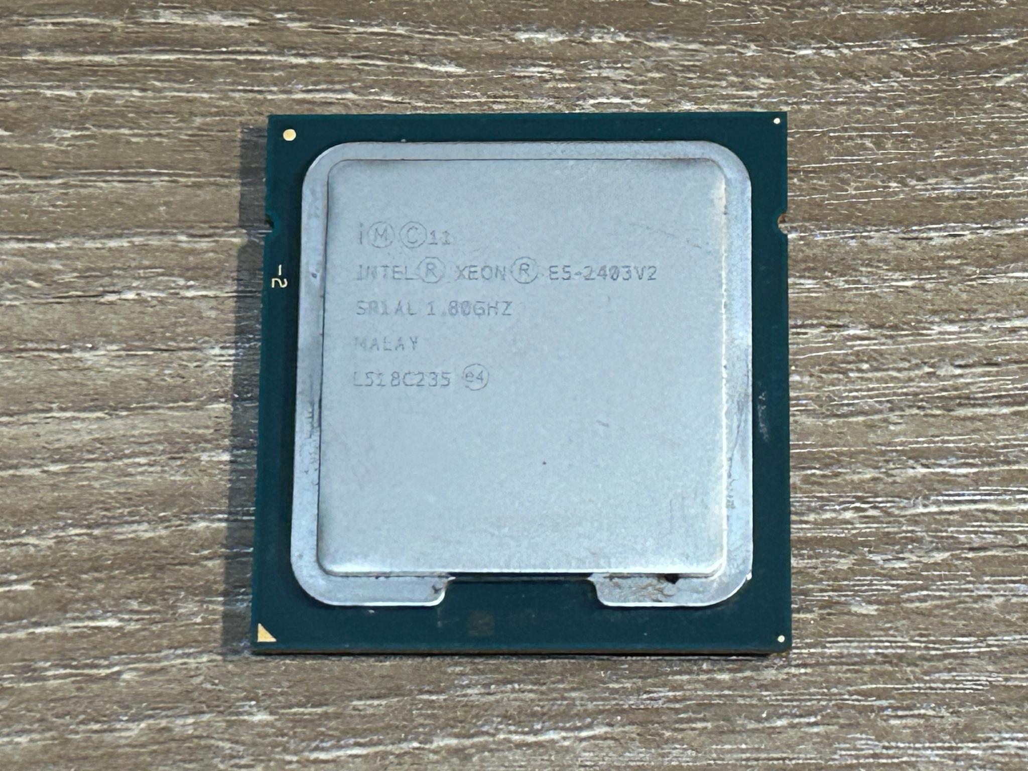 Intel Xeon E5-2403 V2 1.80GHz Quad-Core 10MB LGA1356 Server CPU Processor