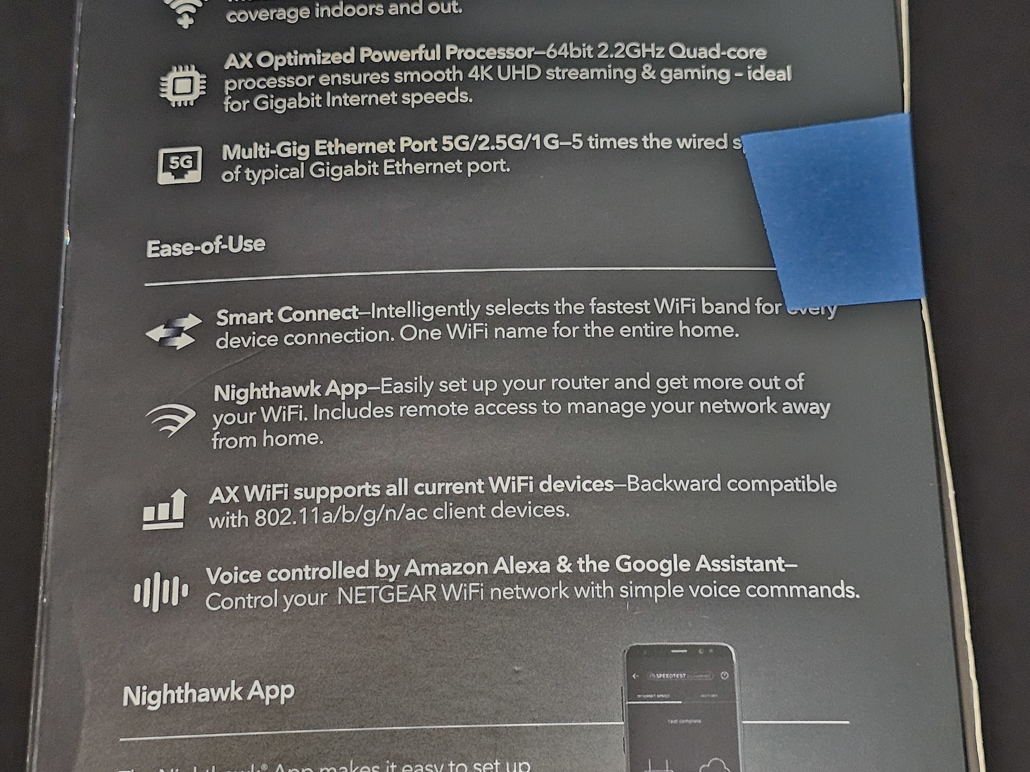 NETGEAR AX12 (Model RAX120) 12-Stream AX WiFi Router