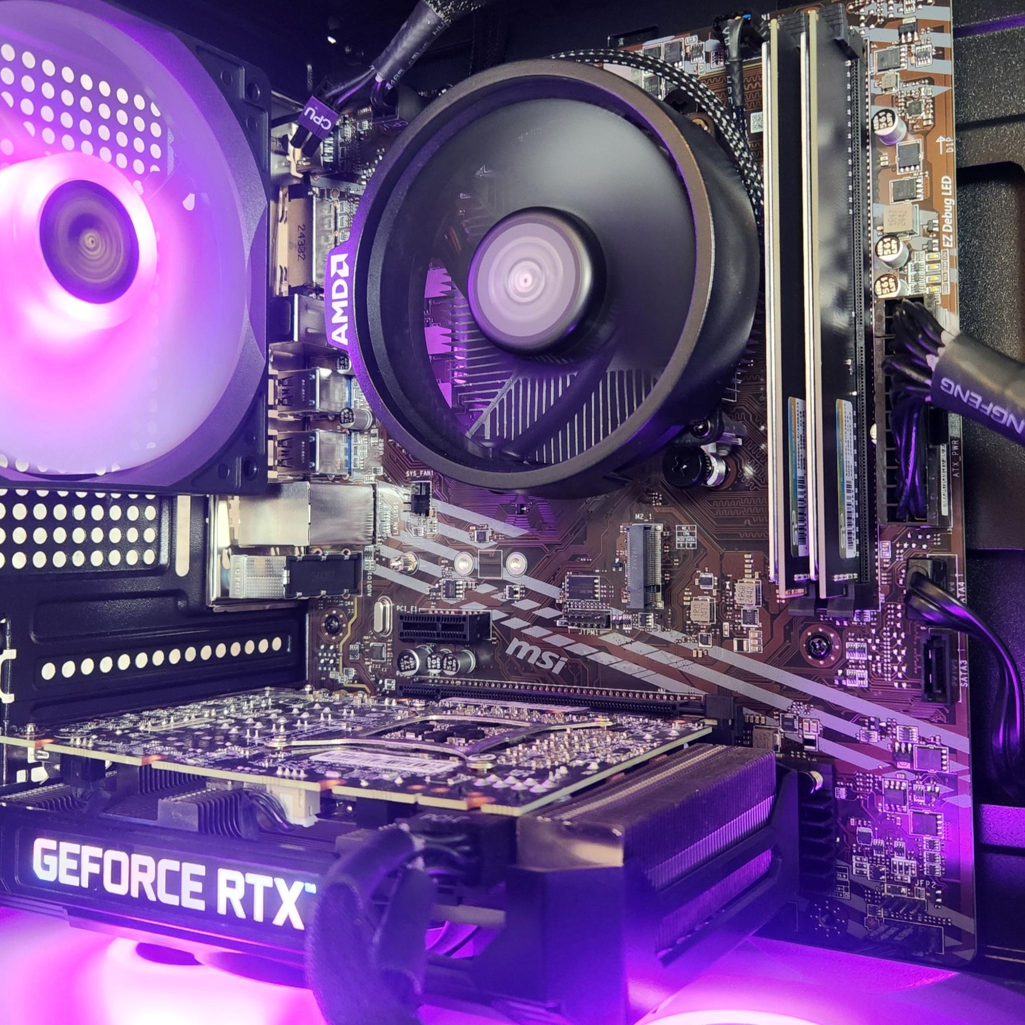 🎯Budget Beast | RTX 3060 12GB | Ryzen 5 5500 | 16GB RAM | 500GB SSD | WIFI + BT | Window...
