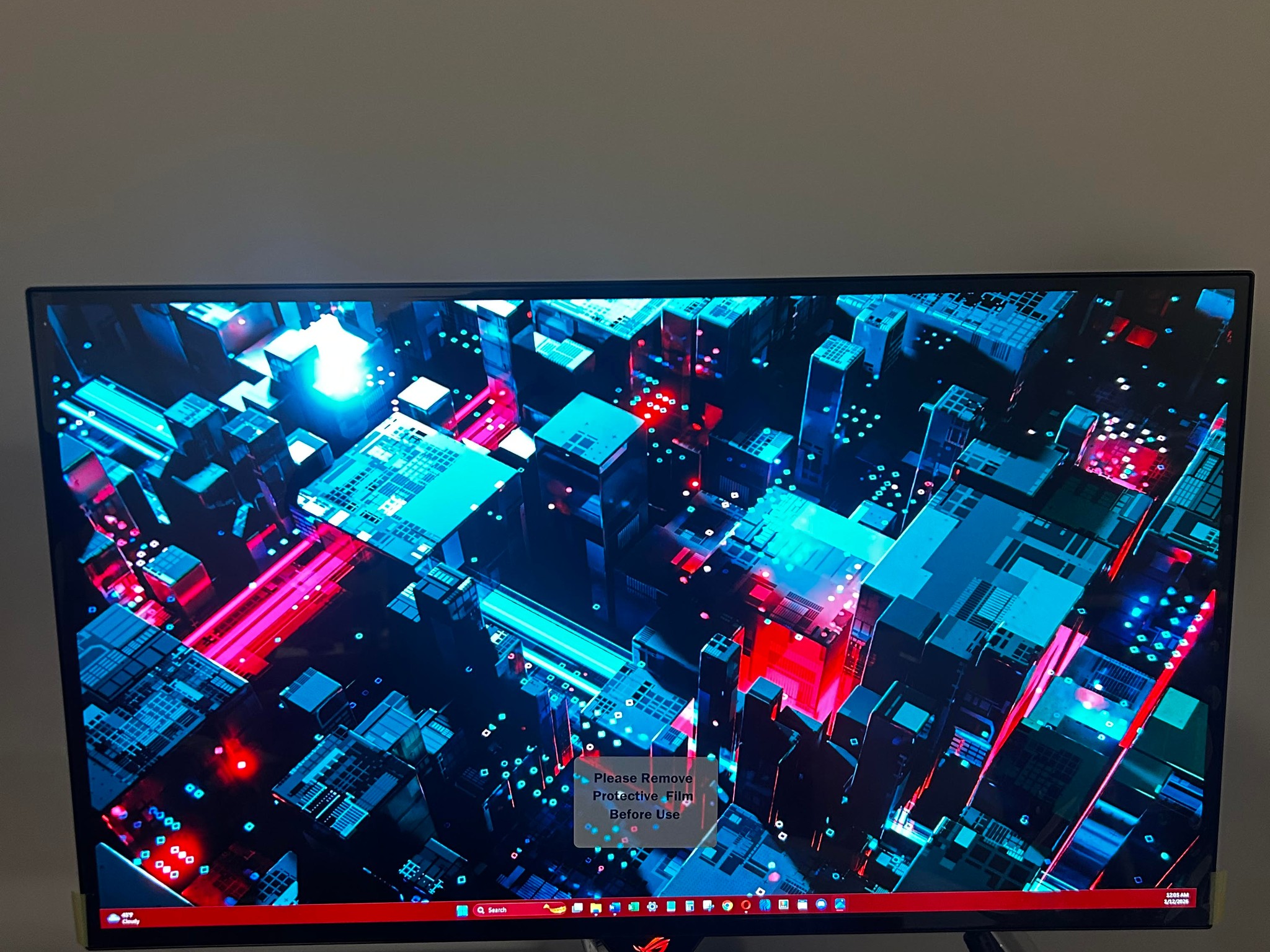 ASUS ROG 27” WOLED (240hz) 2560x1440 Resolution Gaming Monitor (XG27AQDMG)