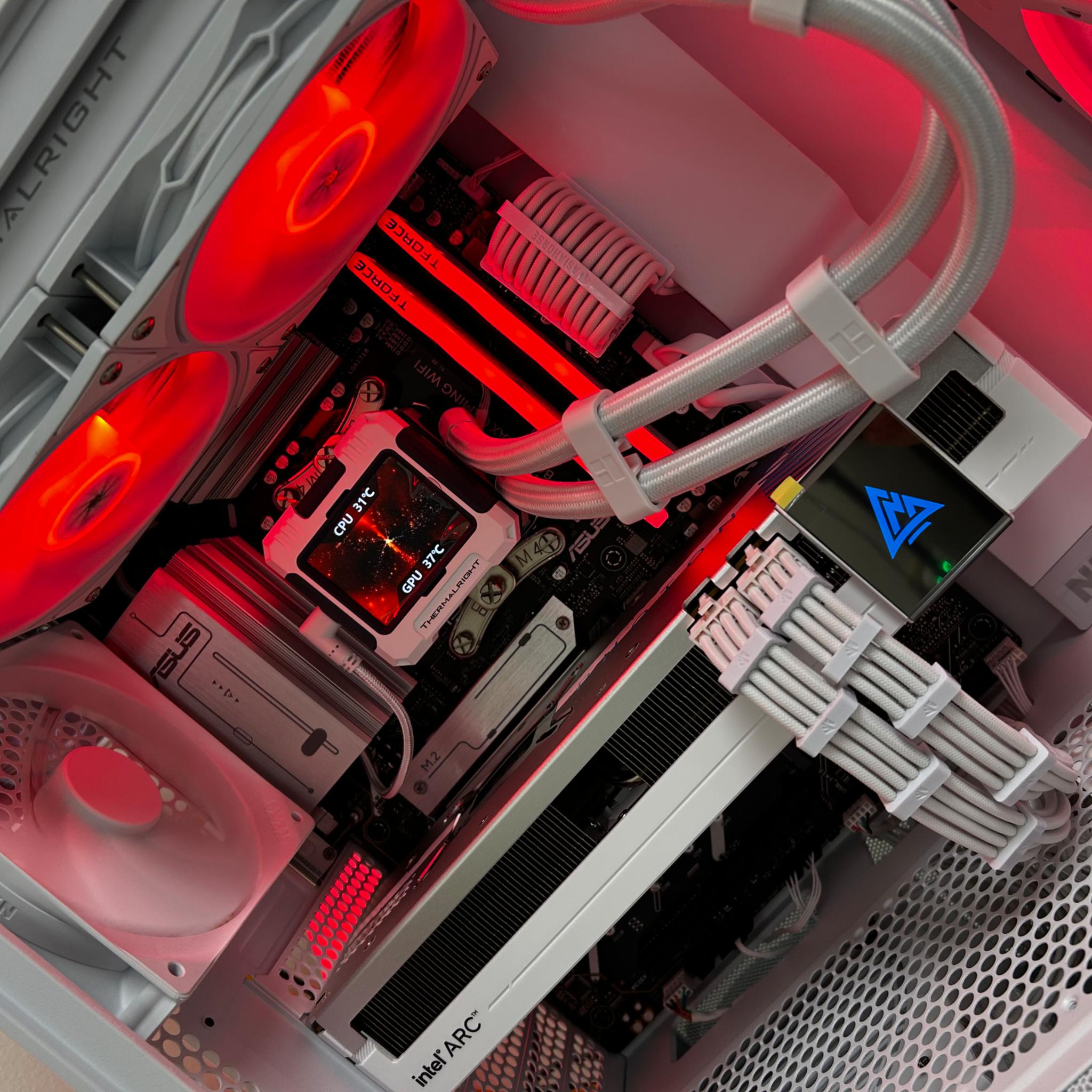 FrostNova A770 – Ryzen 7600X | Intel Arc A770 16GB | DDR5 6400 | 1TB Gen4 NVMe 🚀