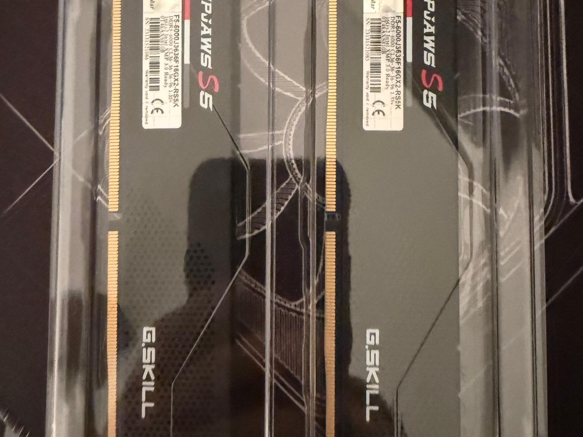 Gskill Ripjaws 6000 32GBs