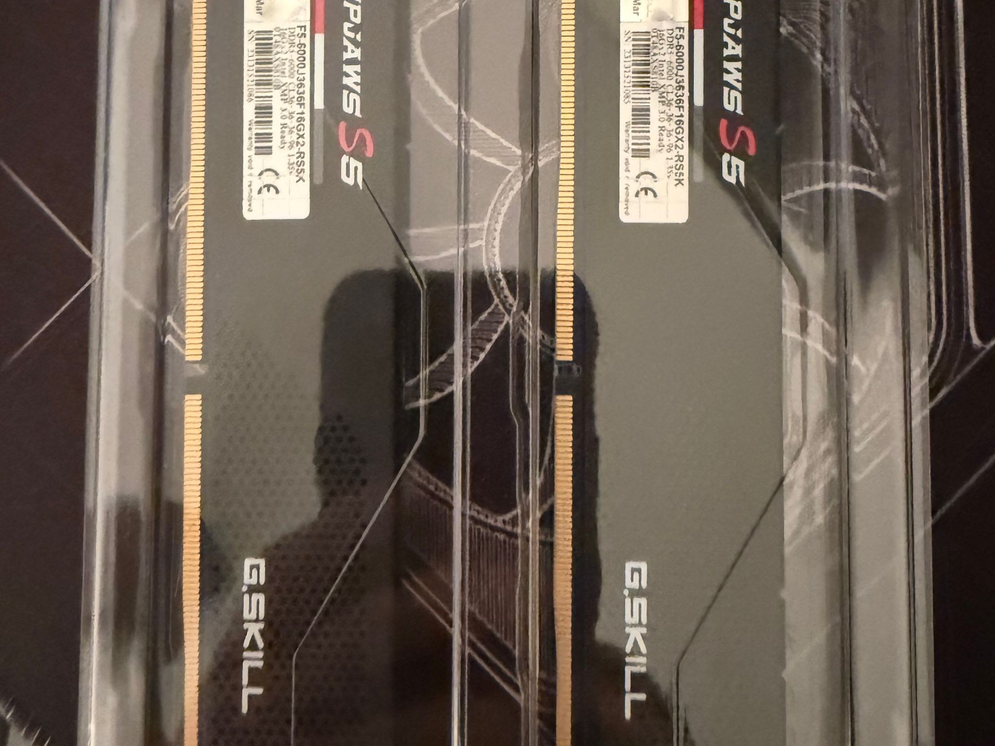 Gskill Ripjaws 6000 32GBs