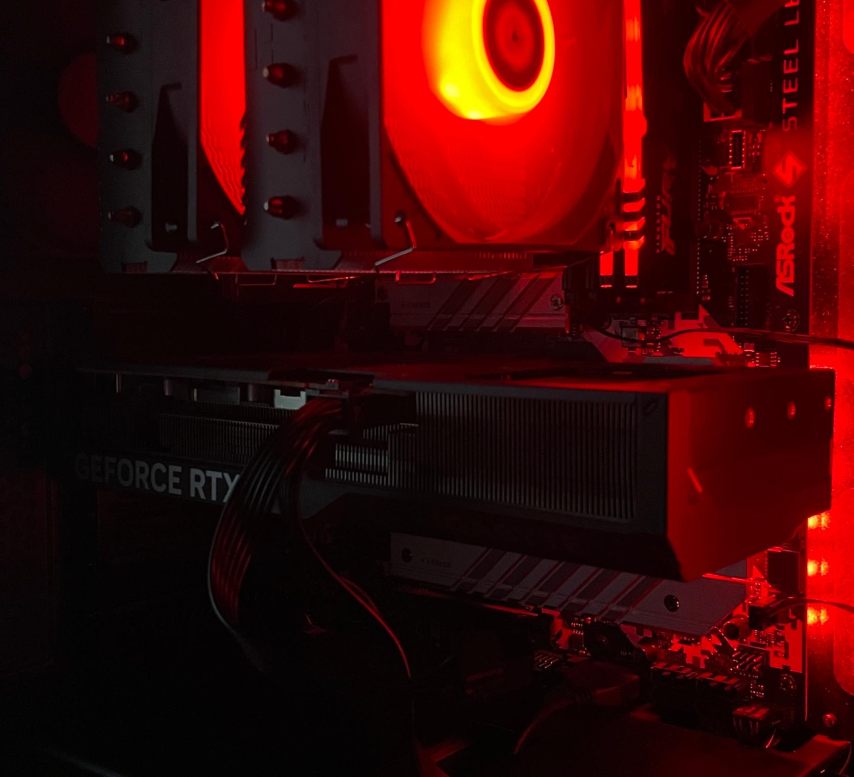 RGB Black Gaming PC | RTX 4070| I7 13700K | 32GB RAM | 2TB NVME SSD