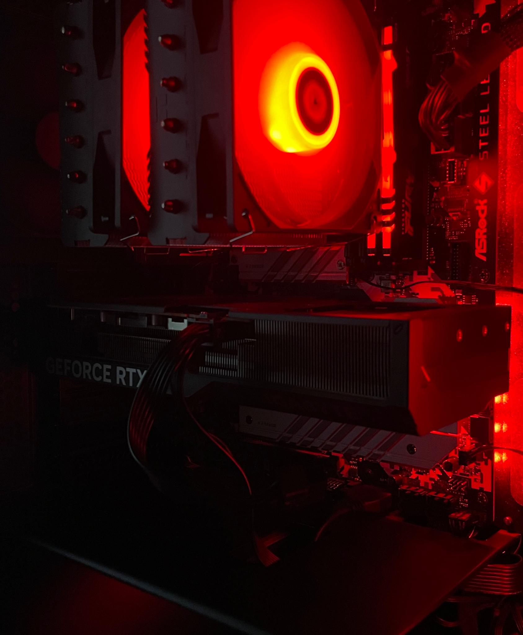 RGB Black Gaming PC | RTX 4070| I7 13700K | 32GB RAM | 2TB NVME SSD