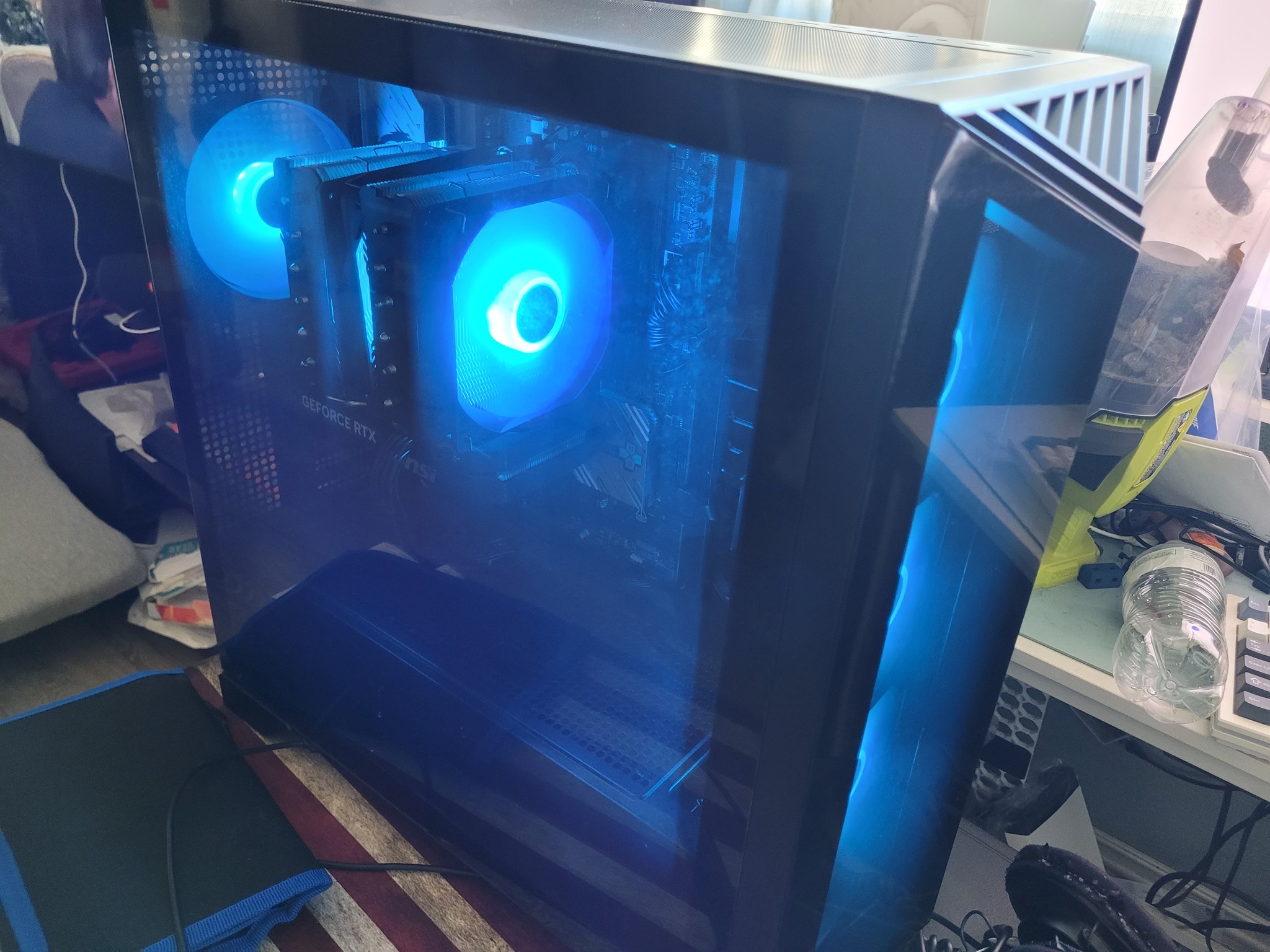 GeForce RTX 5060 Ti 8GB Custom Gaming PC - Ryzen 9 9900X, 16GB RAM, 2TB NVMe SSD