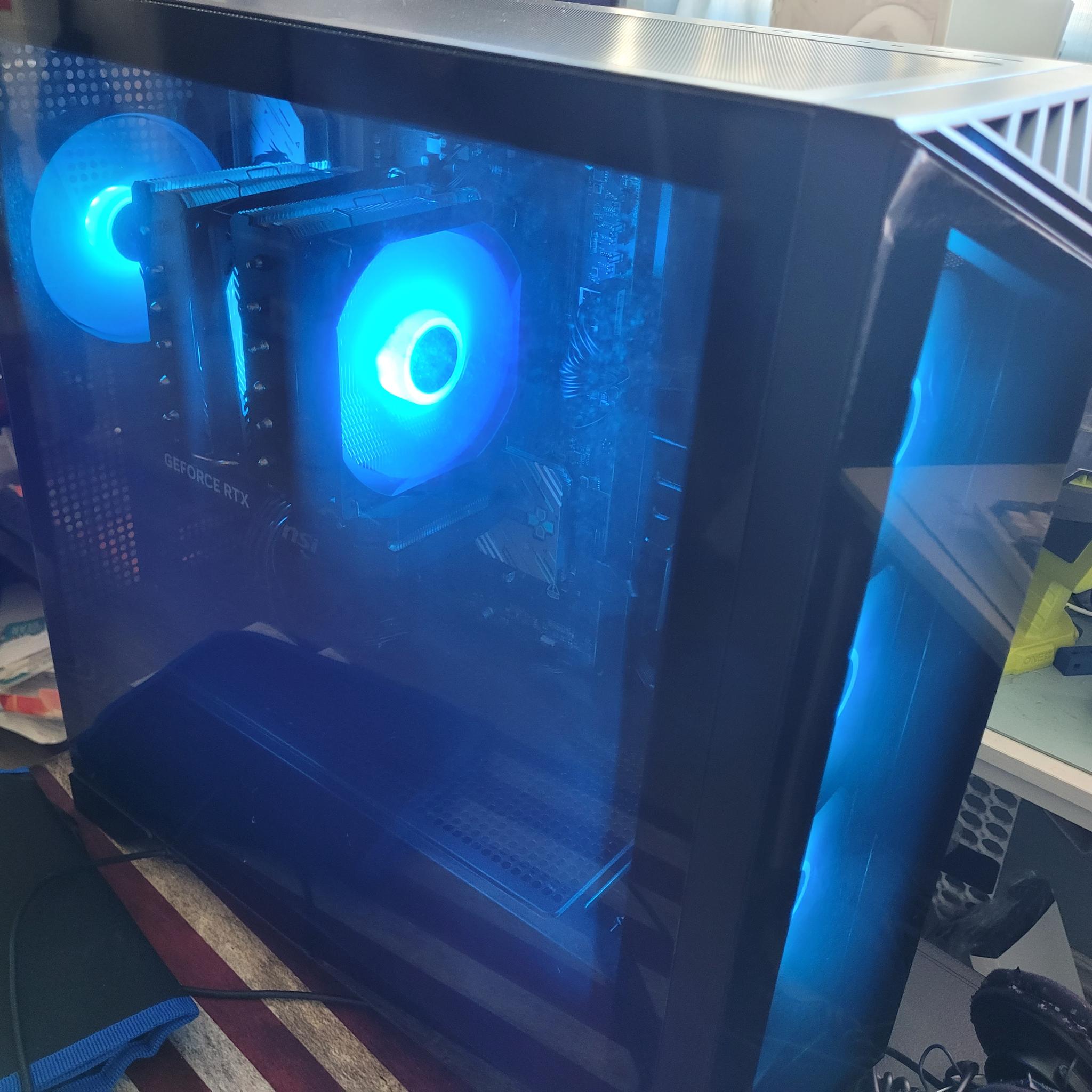 GeForce RTX 5060 Ti 8GB Custom Gaming PC - Ryzen 9 9900X, 16GB RAM, 2TB NVMe SSD