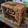 Perfect Christmas Gift / Beautiful One-of-a-Kind Custom Built Wood Case Computer