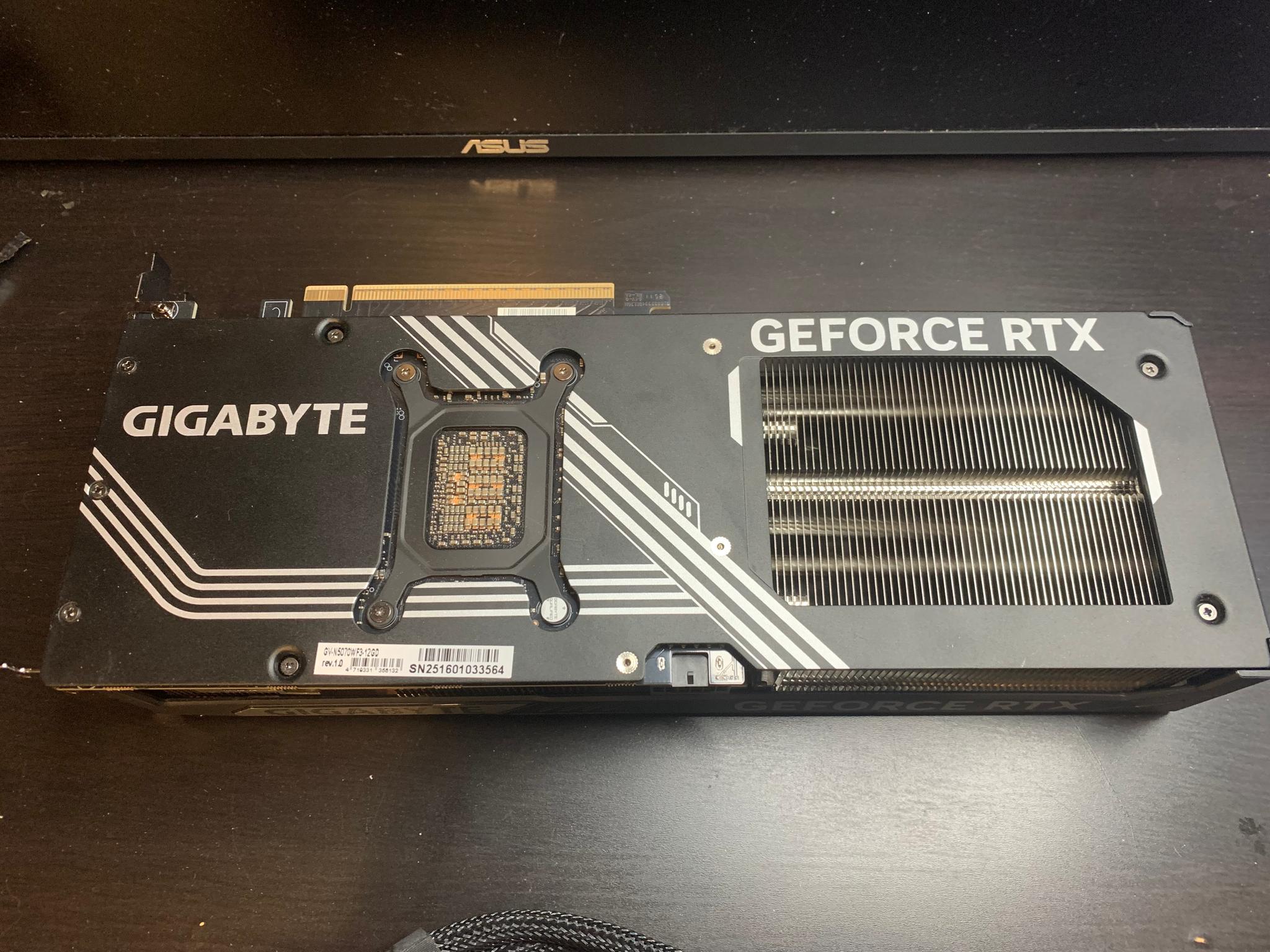 GIGABYTE GeForce RTX 5070 SFF WINDFORCE 12G Graphics Card GPU