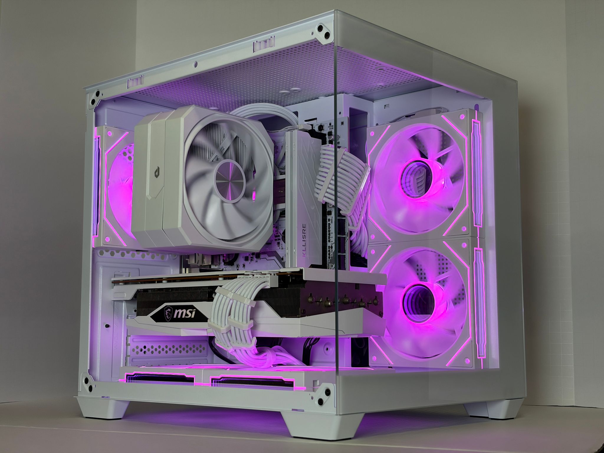 🔥 Arctic Halo | RX 6700 XT + Ryzen 5 5600 | All-White Gaming PC | 16GB RAM