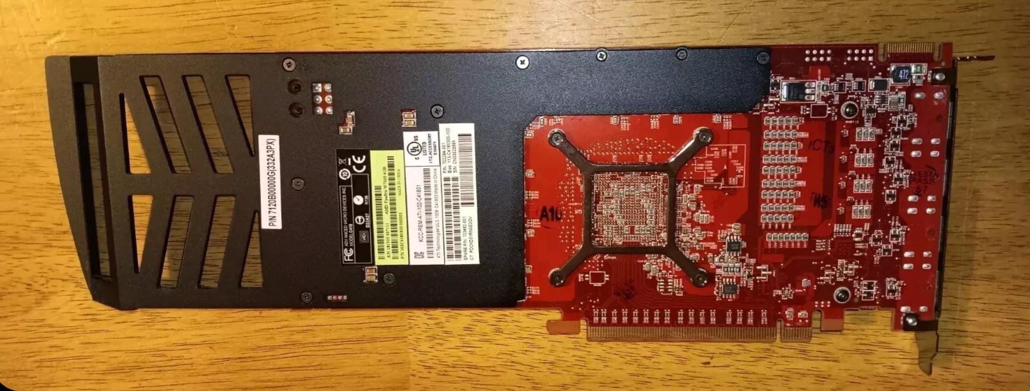 AMD FirePro W7000 4 GB GDDR5 GPU!!! WORKS GREAT!!! SHIPS FAST & SECURE!!!