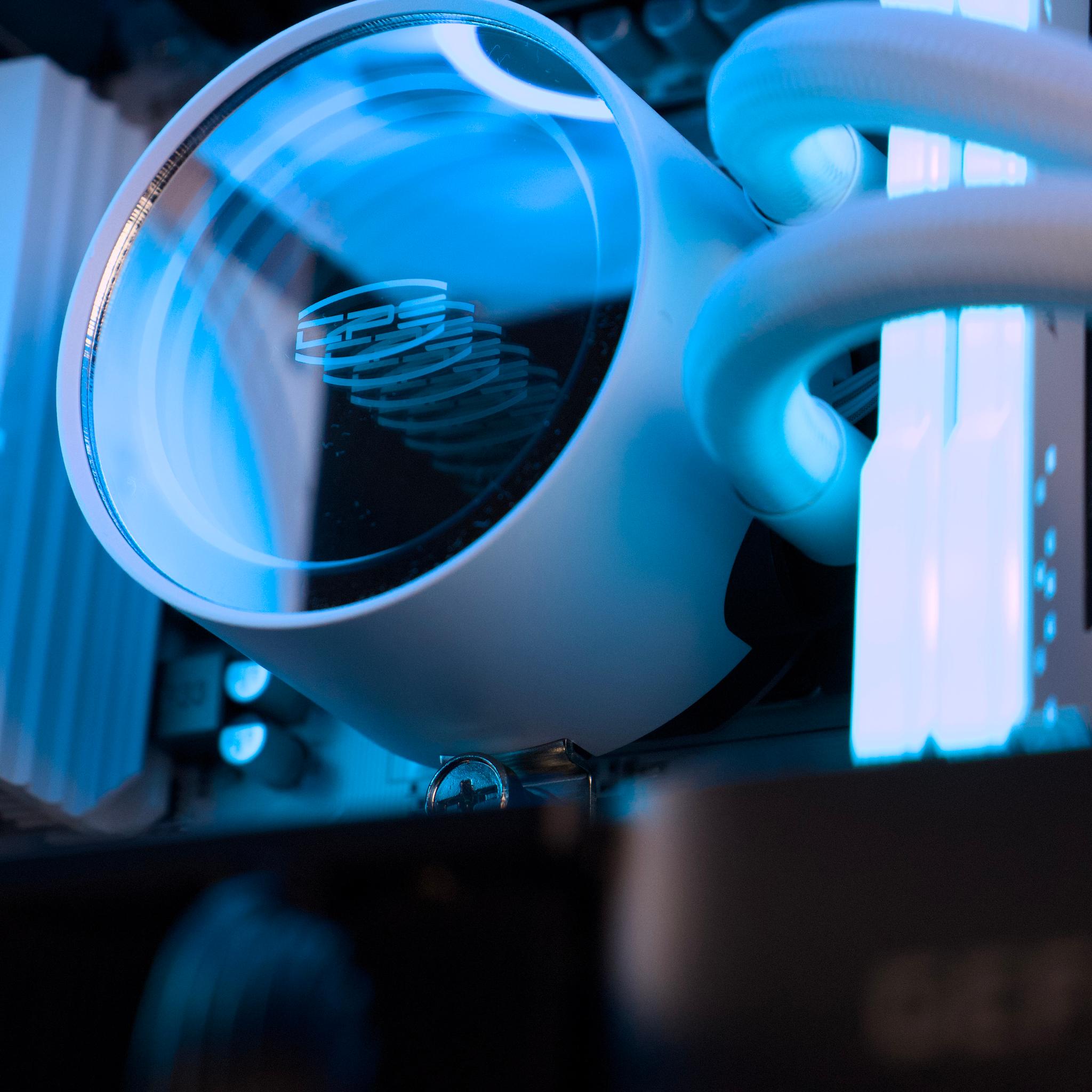 🧊❄️🧊 White Gaming PC – RTX 3070 TI, Ryzen 5 5600, 16GB RAM, 1TB NVMe SSD - WiFi, BlueTooth 🧊❄️🧊
