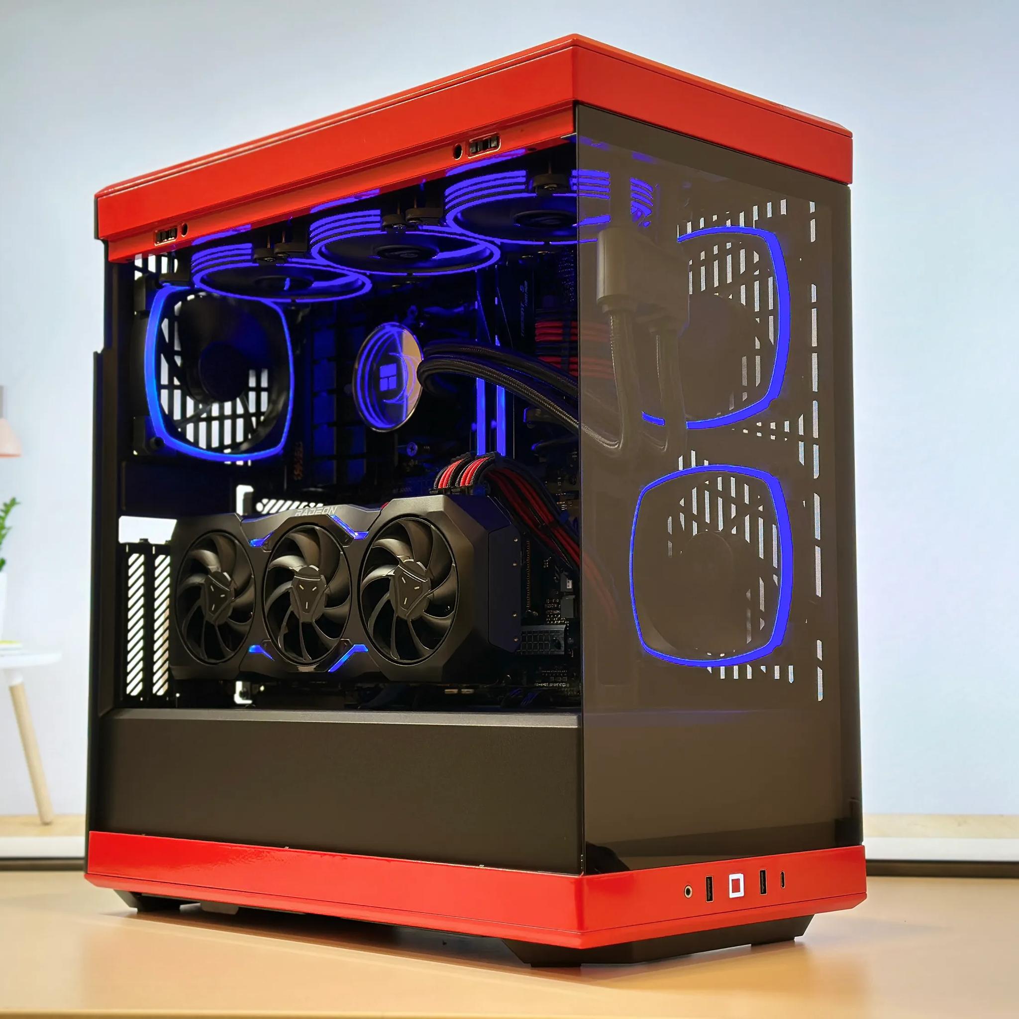 ⚡Extreme 4K Gaming PC Liquid Cooled⚡AMD RX 7900 XTX 24GB⚡Ryzen 7800X3D⚡32GB DDR5 6000MHz⚡2TB