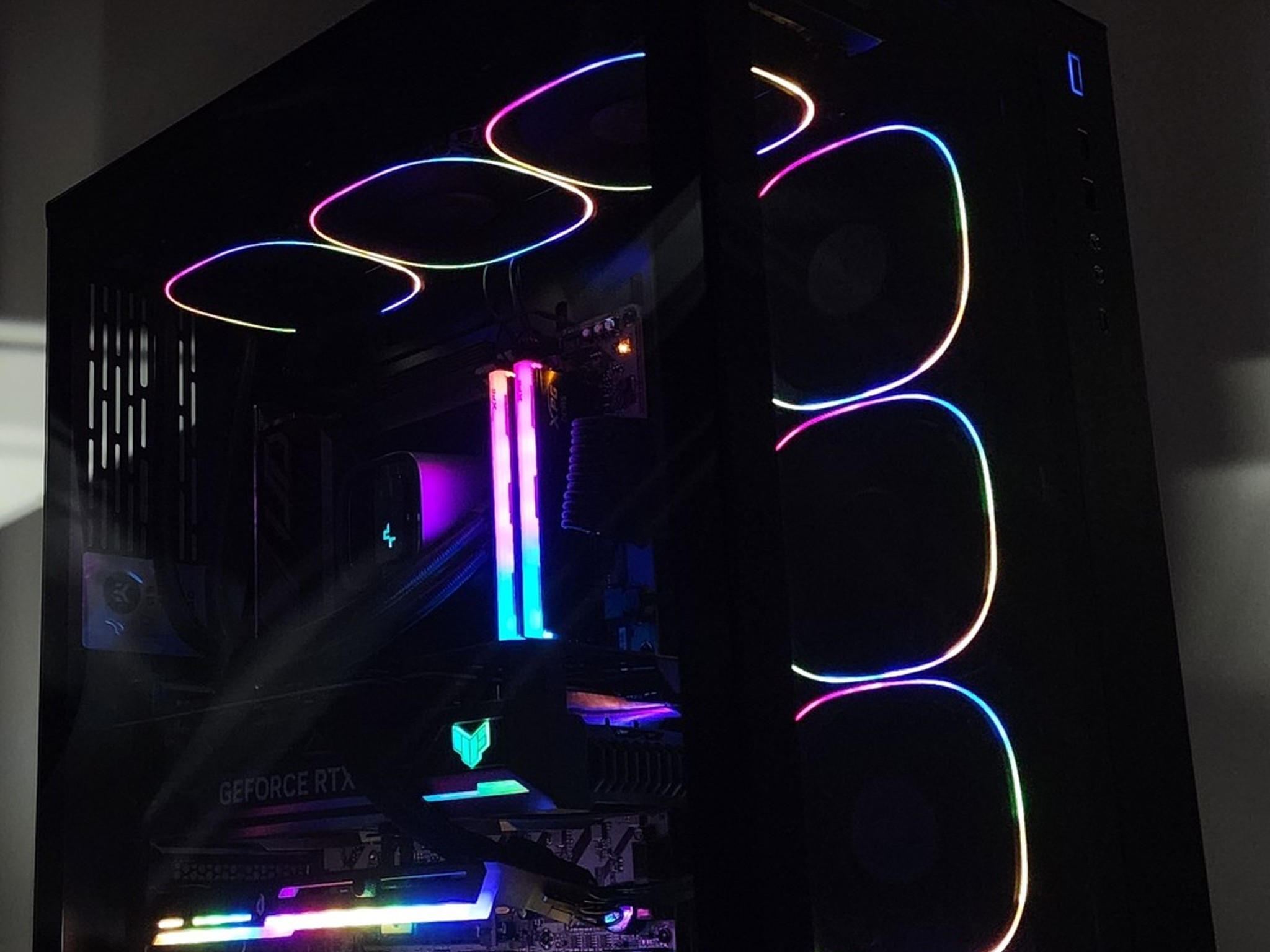 Gaming PC Ultra 7 265KF 32GB RAM 1TB SSD RTX 4070 Ti SUPER 16GB Win11 Computer