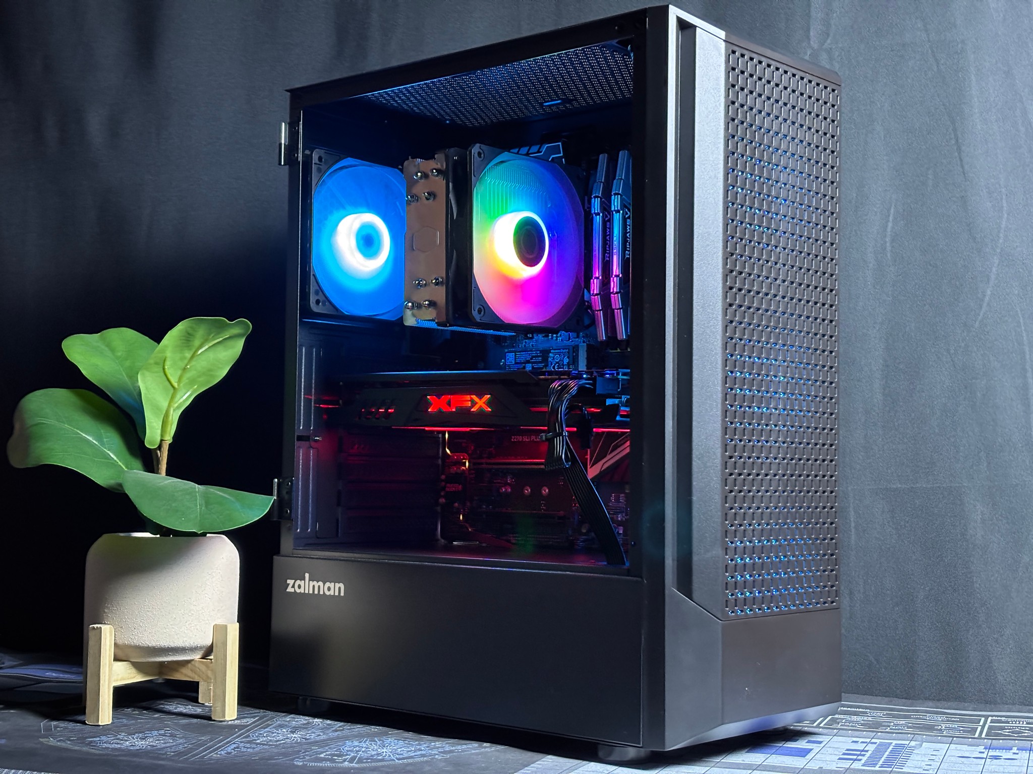 SWEET BEGINNER PC💥Intel I7 7700K | RX 580 8GB | 16gb DDR4 | 256GB M.2 SSD | 1TB HDD💥