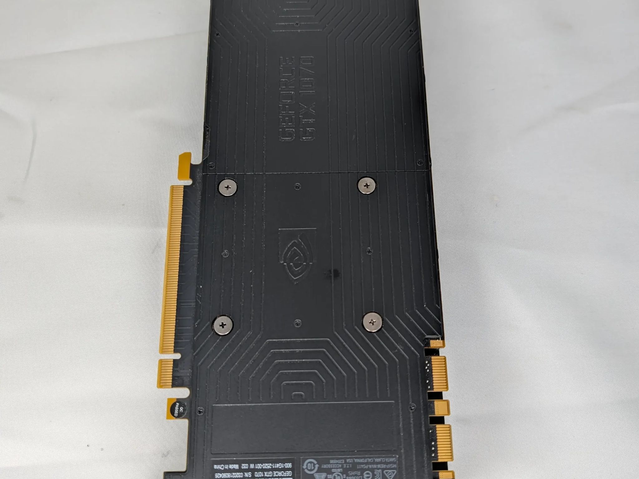 NVIDIA GEFORCE GTX 1070 FOUNDERS EDITION GRAPHICS CARD