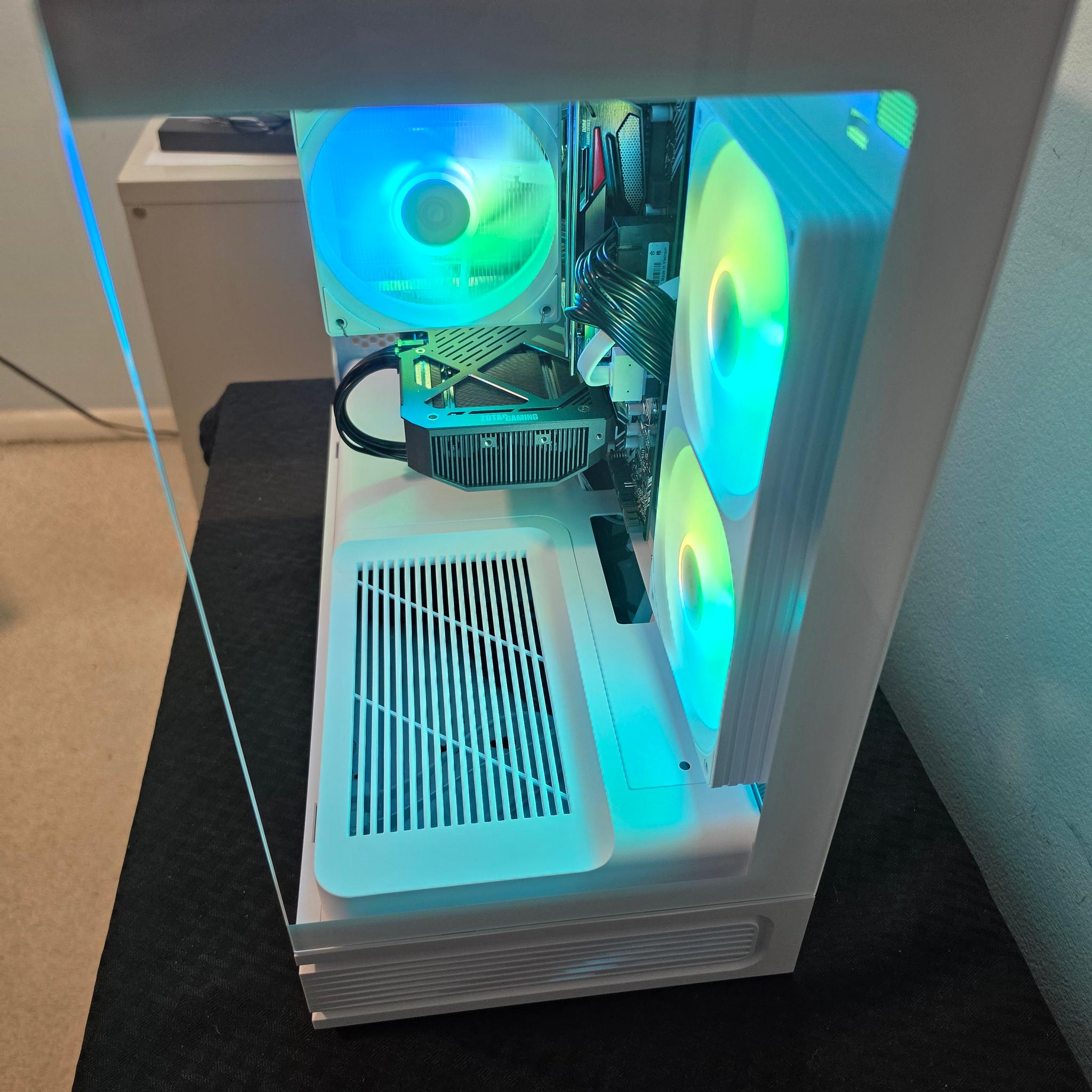 Nvidia Gaming PC RTX 5060ti 8GB-Ryzen 5 5600x-32GB DDR4-1 TB NVME