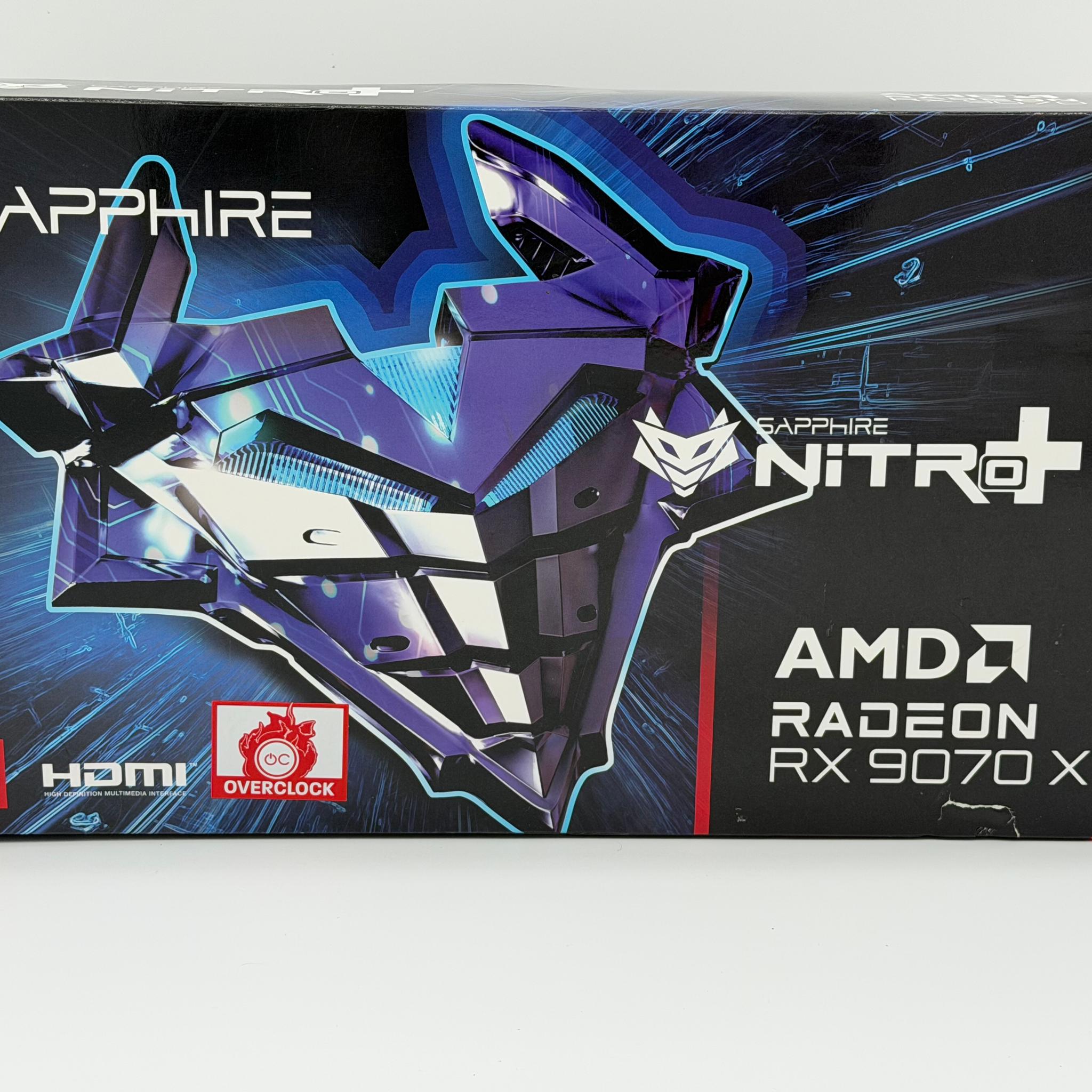 SAPPHIRE 11348-01-20G AMD Radeon RX 9070 XT NITRO Graphics Card 16GB GDDR6