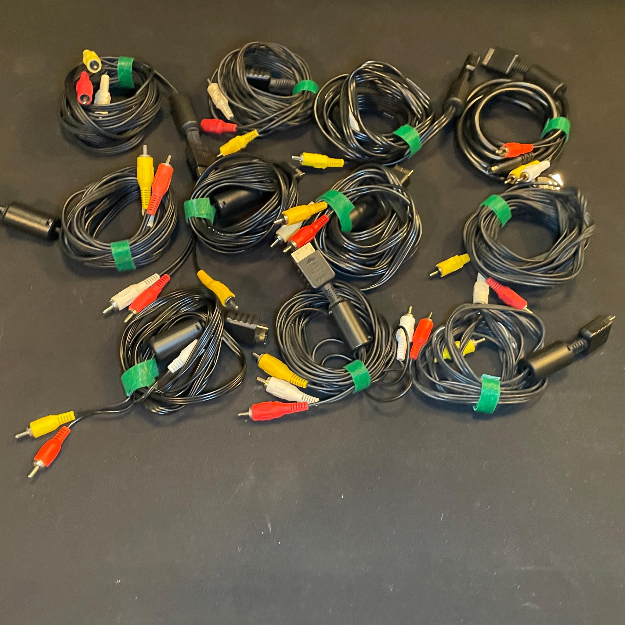Genuine OEM Ps2 Playstation 2 RCA Cables