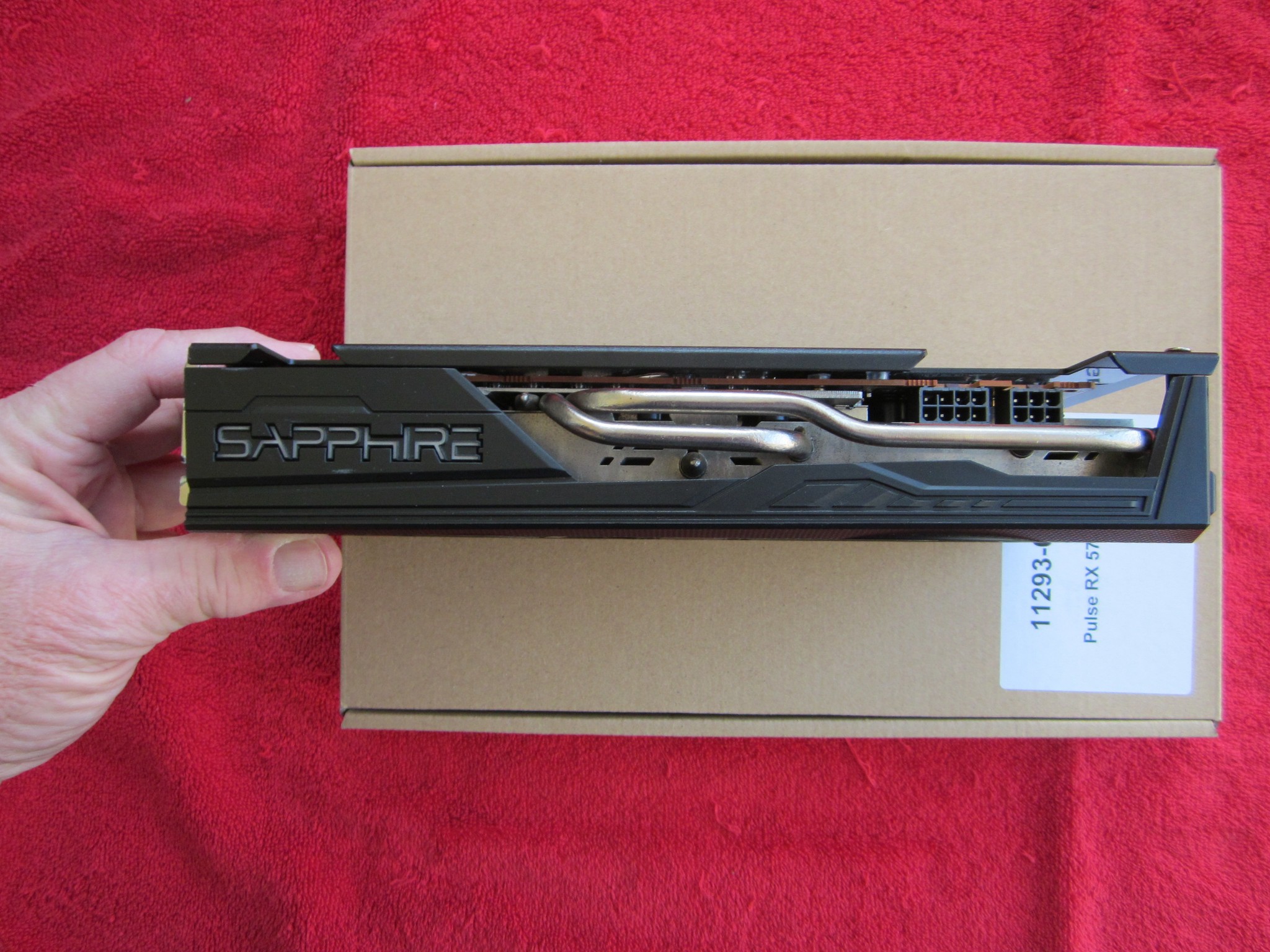 Sapphire Pulse AMD Radeon RX 5700 XT 8GB Refurbished With New Fans