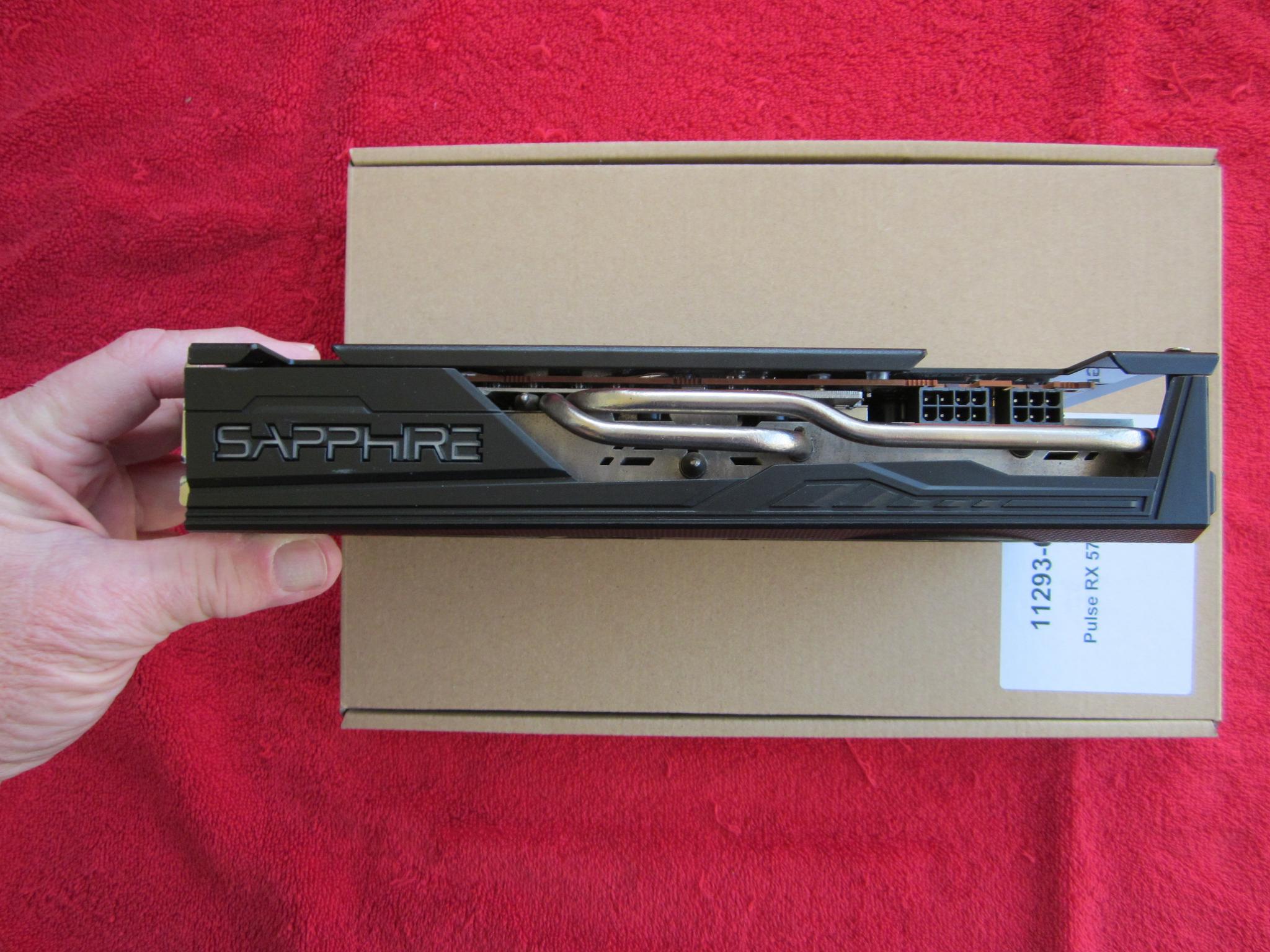 Sapphire Pulse AMD Radeon RX 5700 XT 8GB Refurbished With New Fans