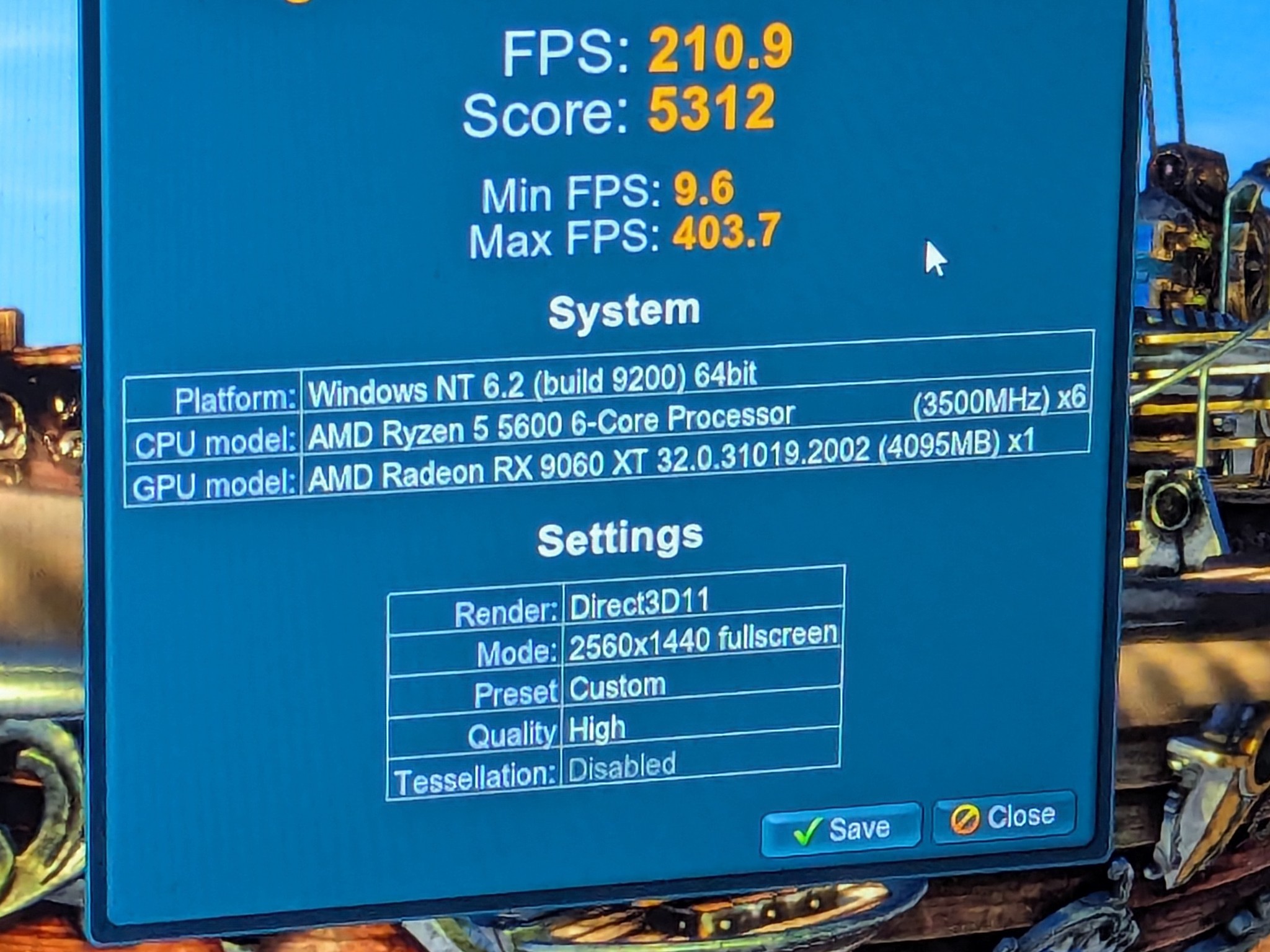 Gaming PC|AMD Ryzen 5 5600|AMD Radeon RX 9060 XT|32 GB DDR4 3200|1 TB NVME SSD|Windows 11 Home